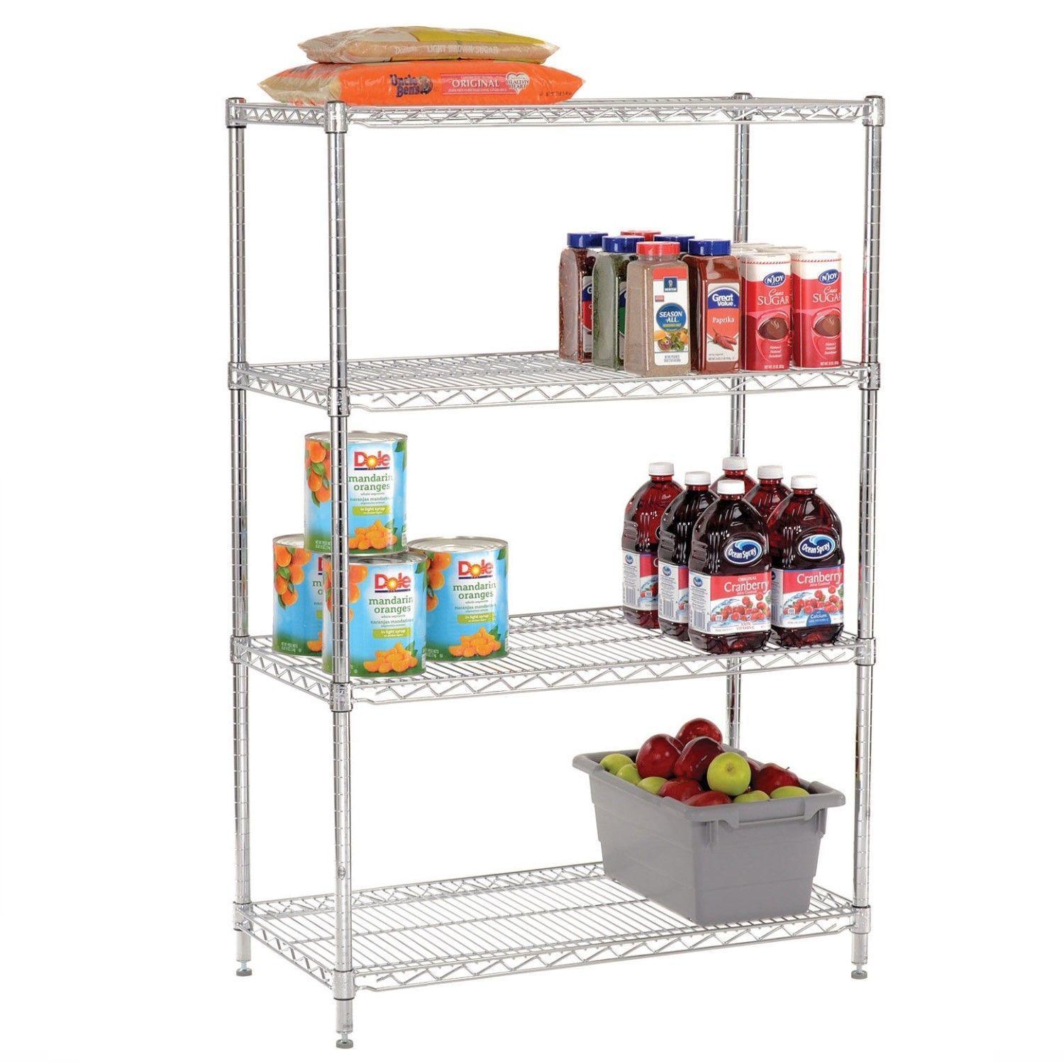 Estante 4 Bandejas 90x45x150 cm. Capacidad 800 kg.-2