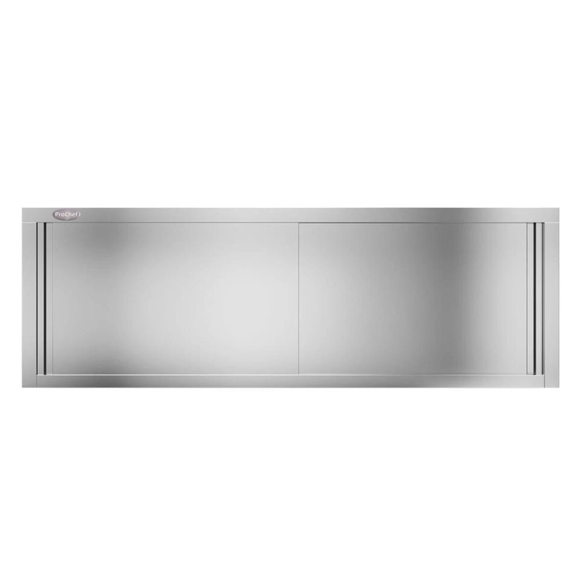 Mueble colgante acero inoxidable 180x65x40 cm-2