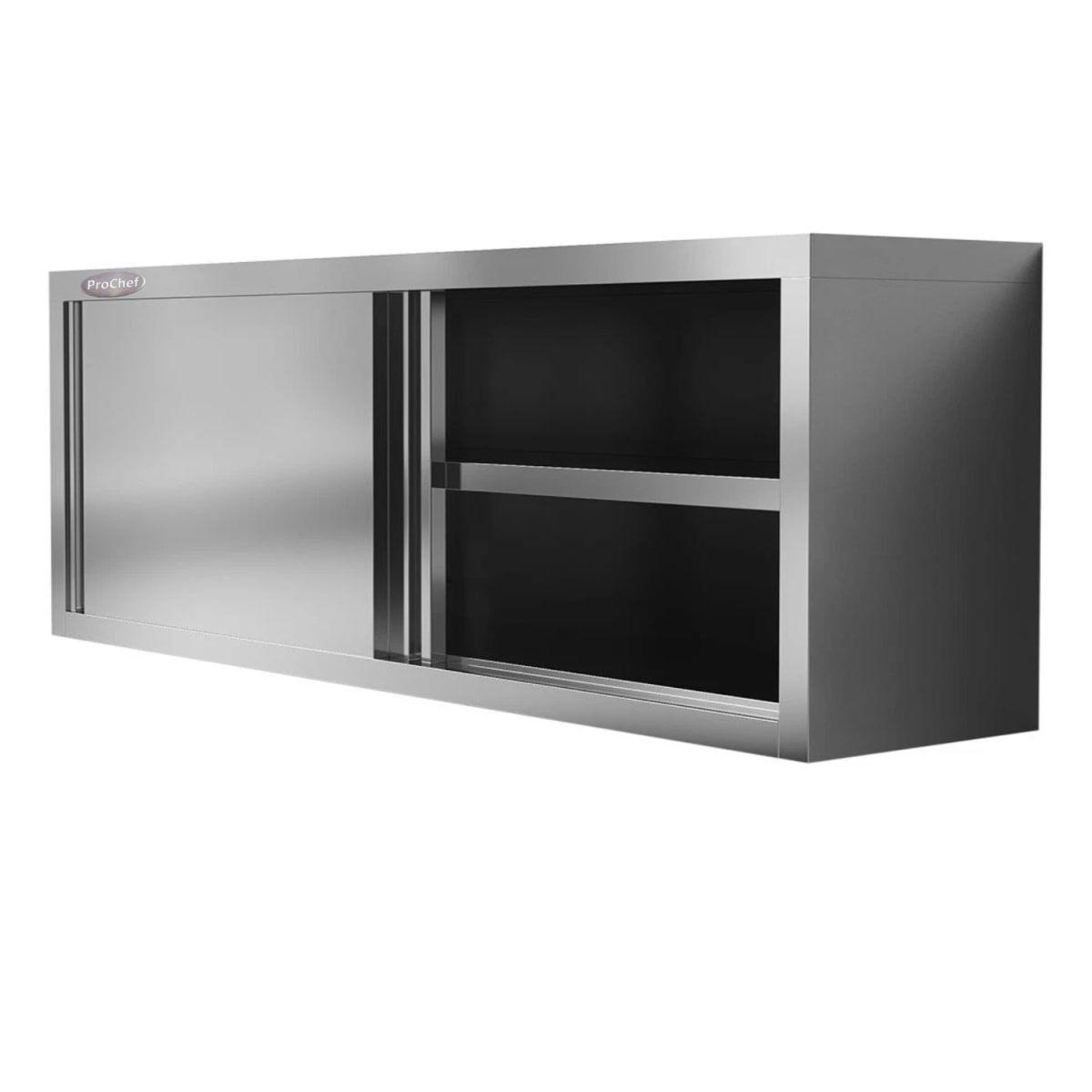 Mueble colgante acero inoxidable 180x65x40 cm-4