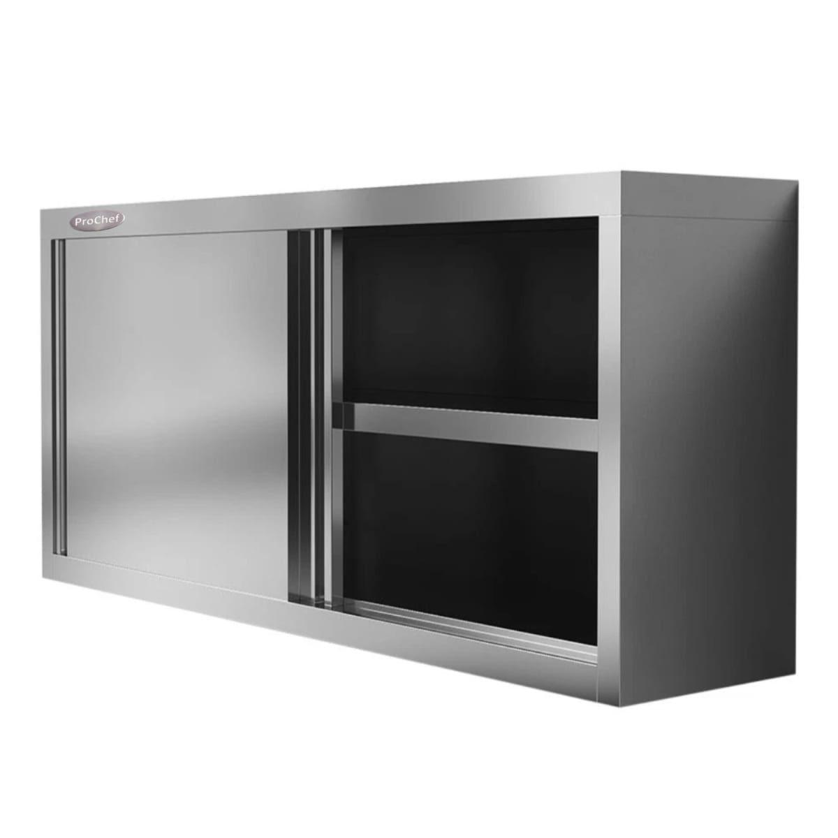 Mueble colgante acero inoxidable 120x65x40 cm-0