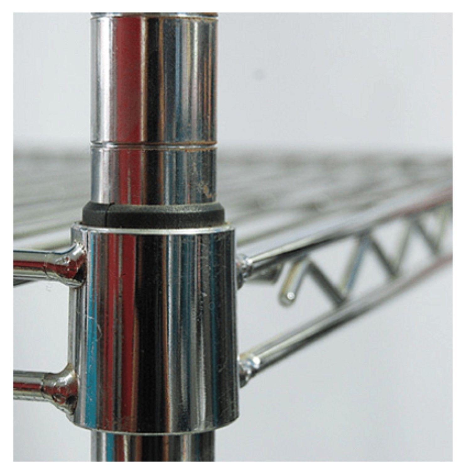 Estante 4 Bandejas 150x60x180 cm Capacidad 1000 kg-4