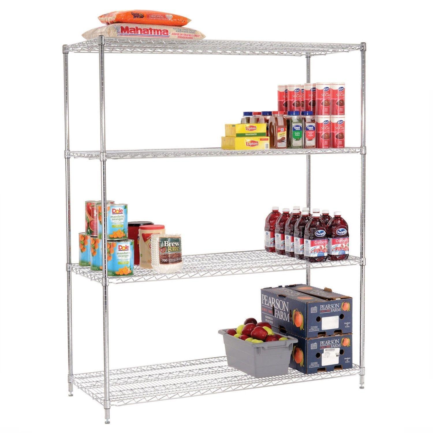 Estante 4 Bandejas 150x60x180 cm Capacidad 1000 kg-2