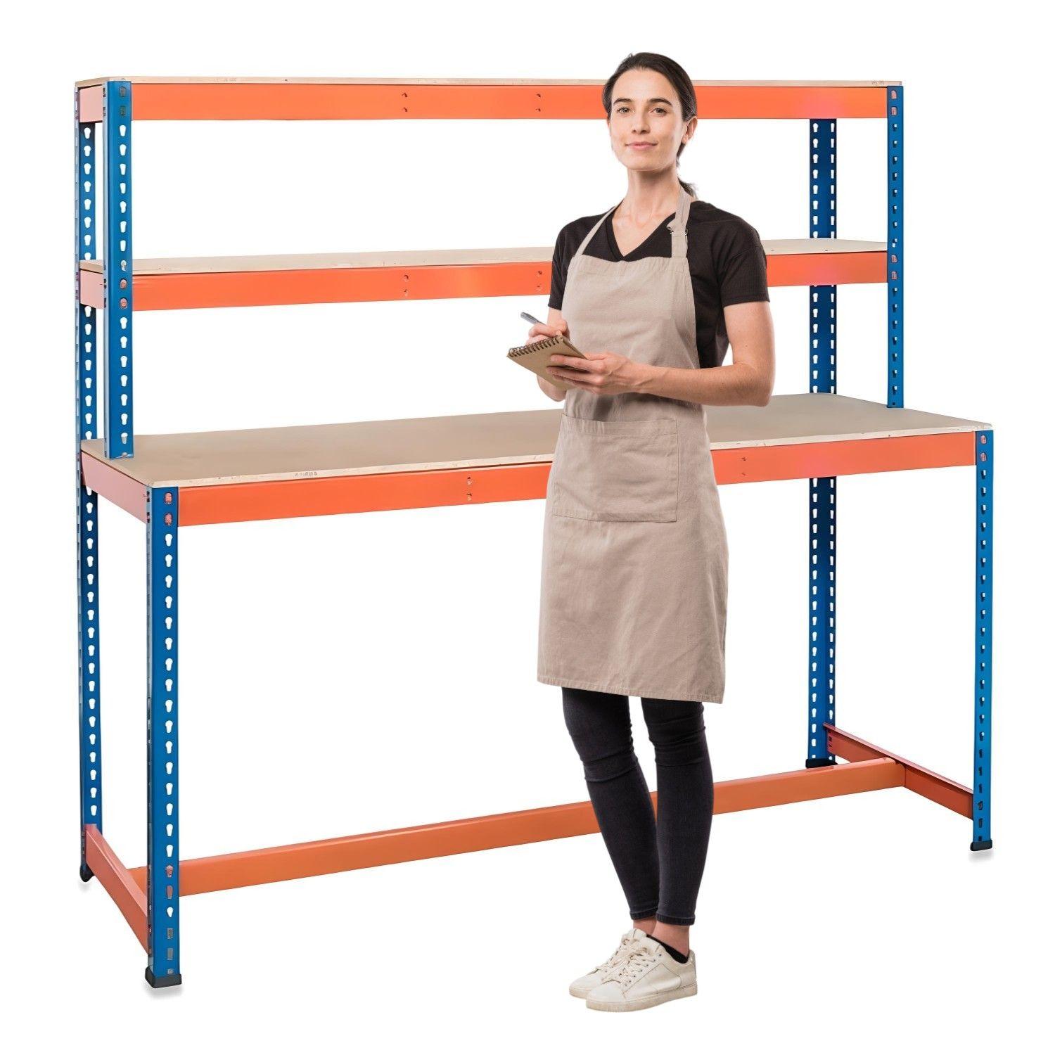 Mesón Banco de Trabajo para Taller 180x60 cm.-1