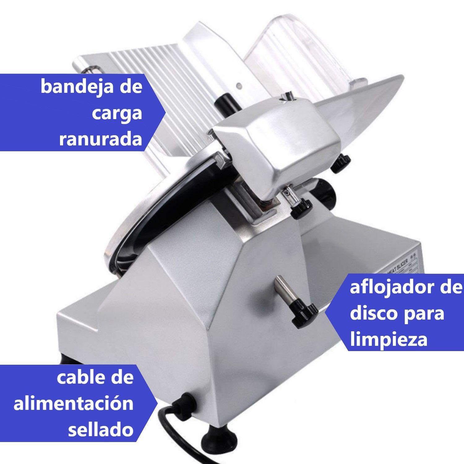 Fiambrera 300 mm Cortadora Cecinas Semi Automatica-2