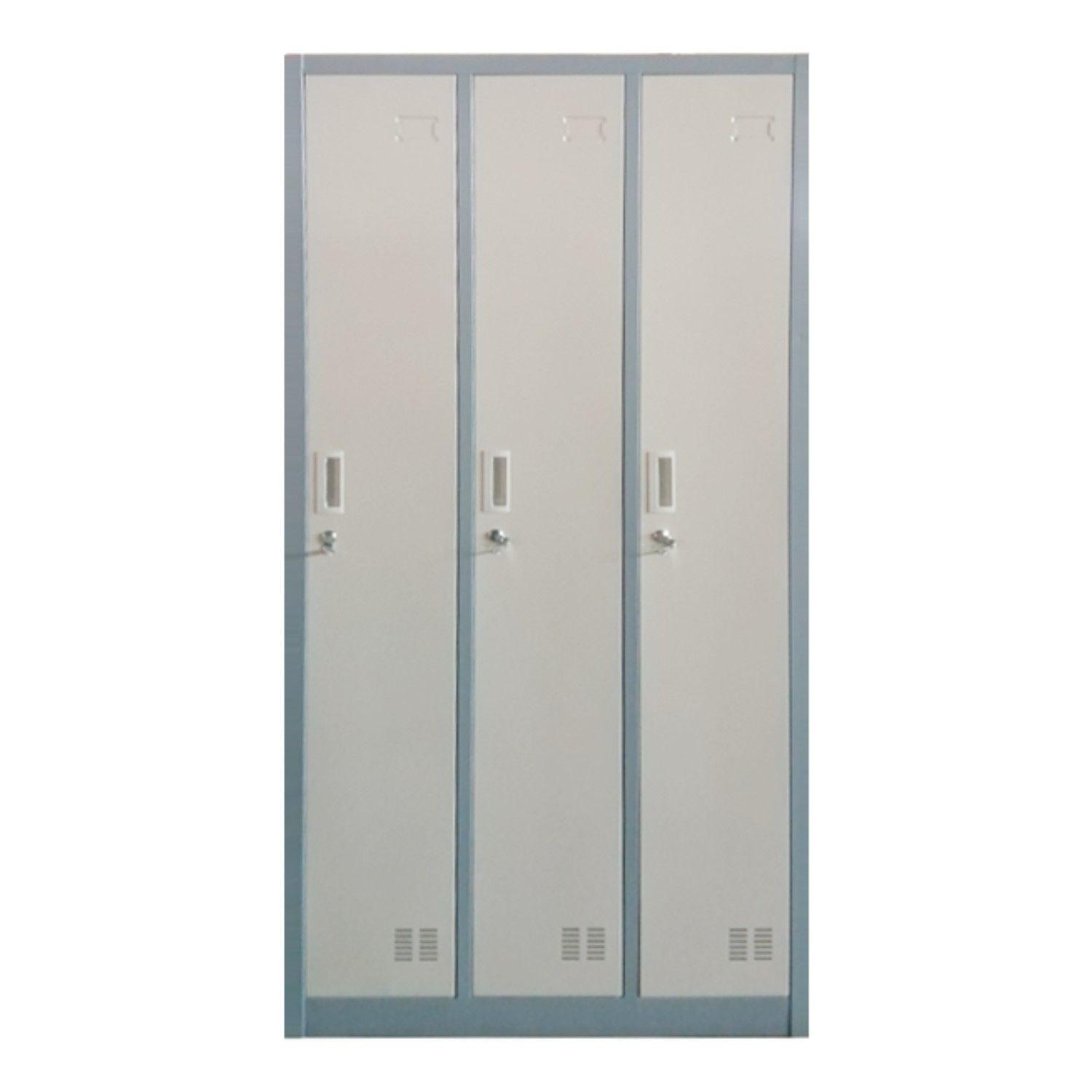 Locker Casillero metálico 3 Cuerpos 3 Puertas-5