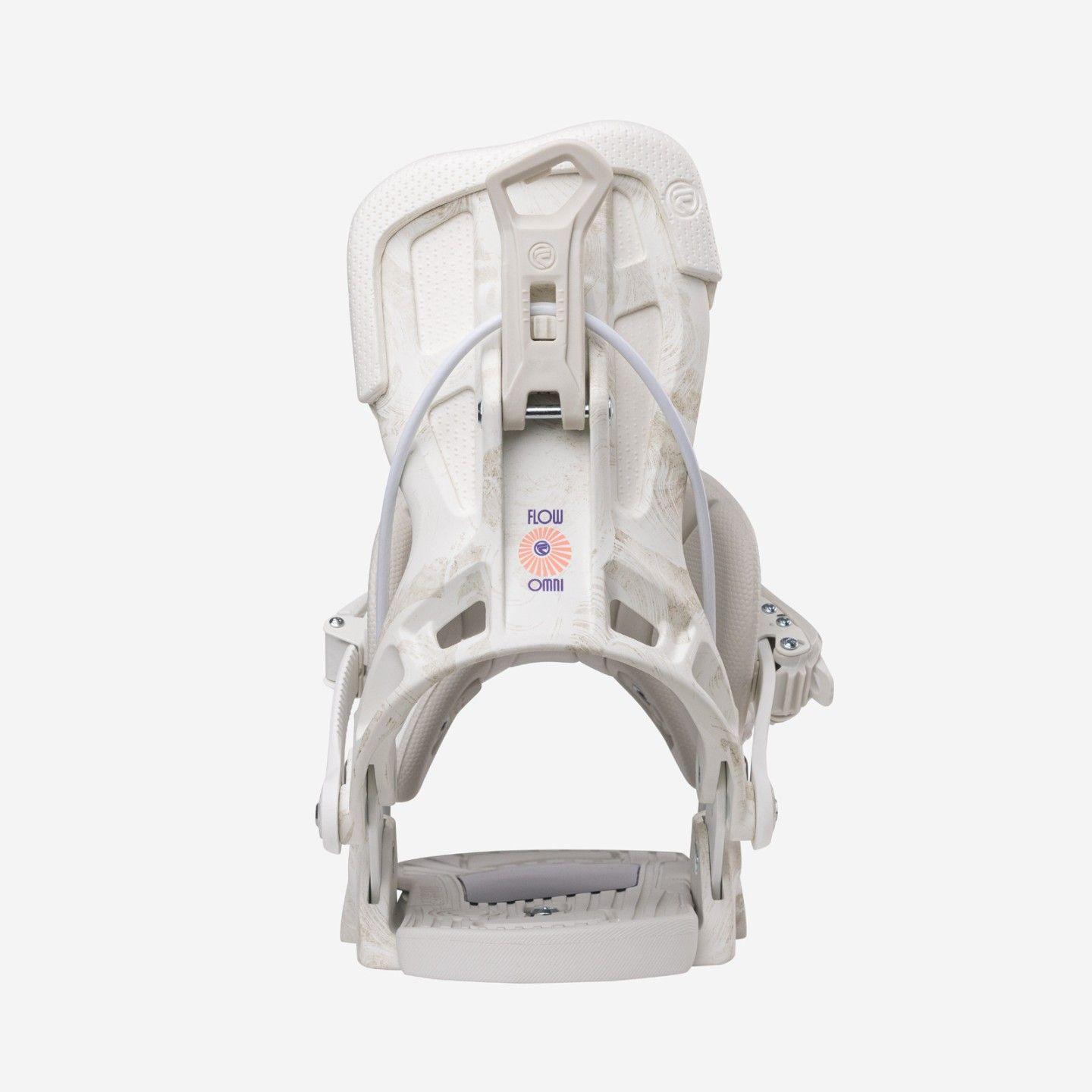 Fijacion Snowboard Flow Omni Fusion White Women's (L)-2