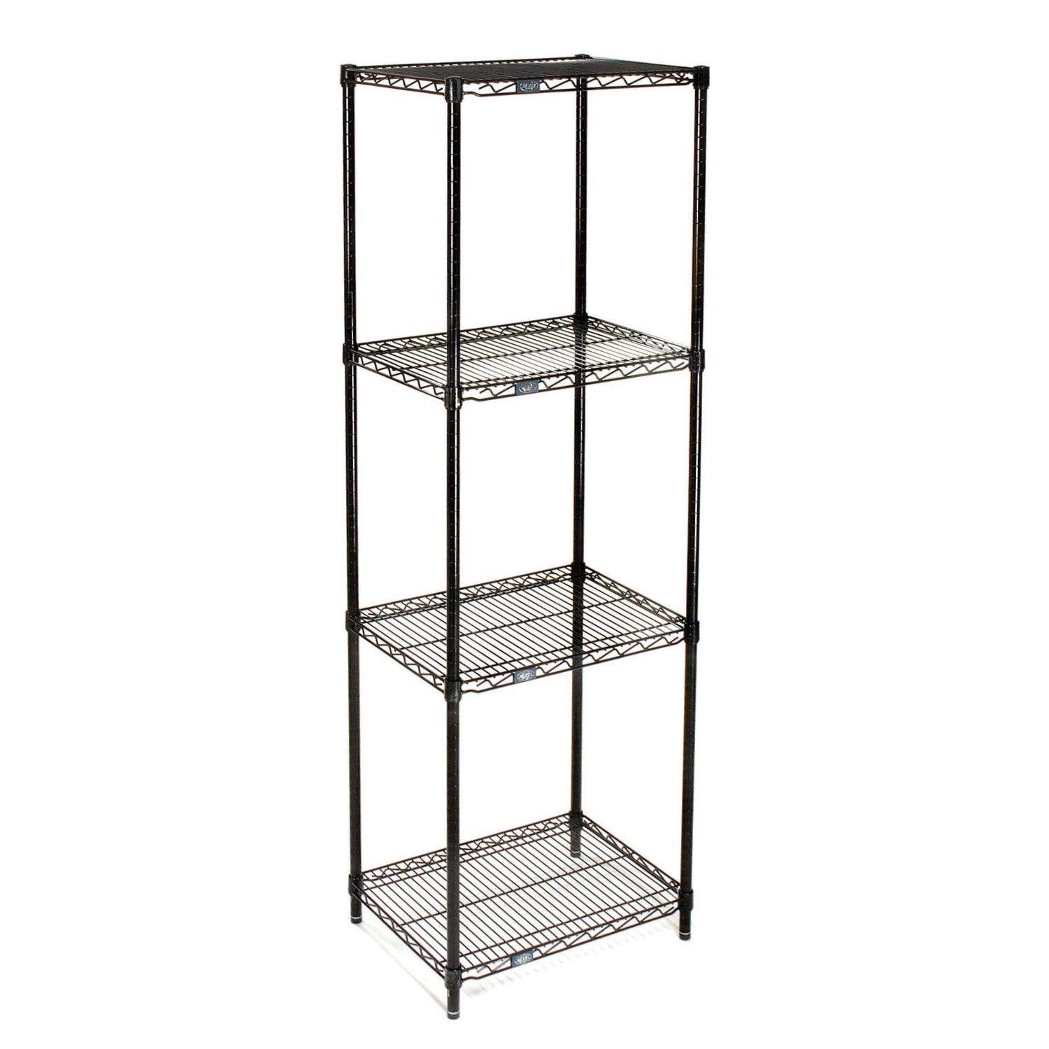 Estante 60x45x180 cm. Epóxico 4 Bandejas Capacidad 800 kg.-0