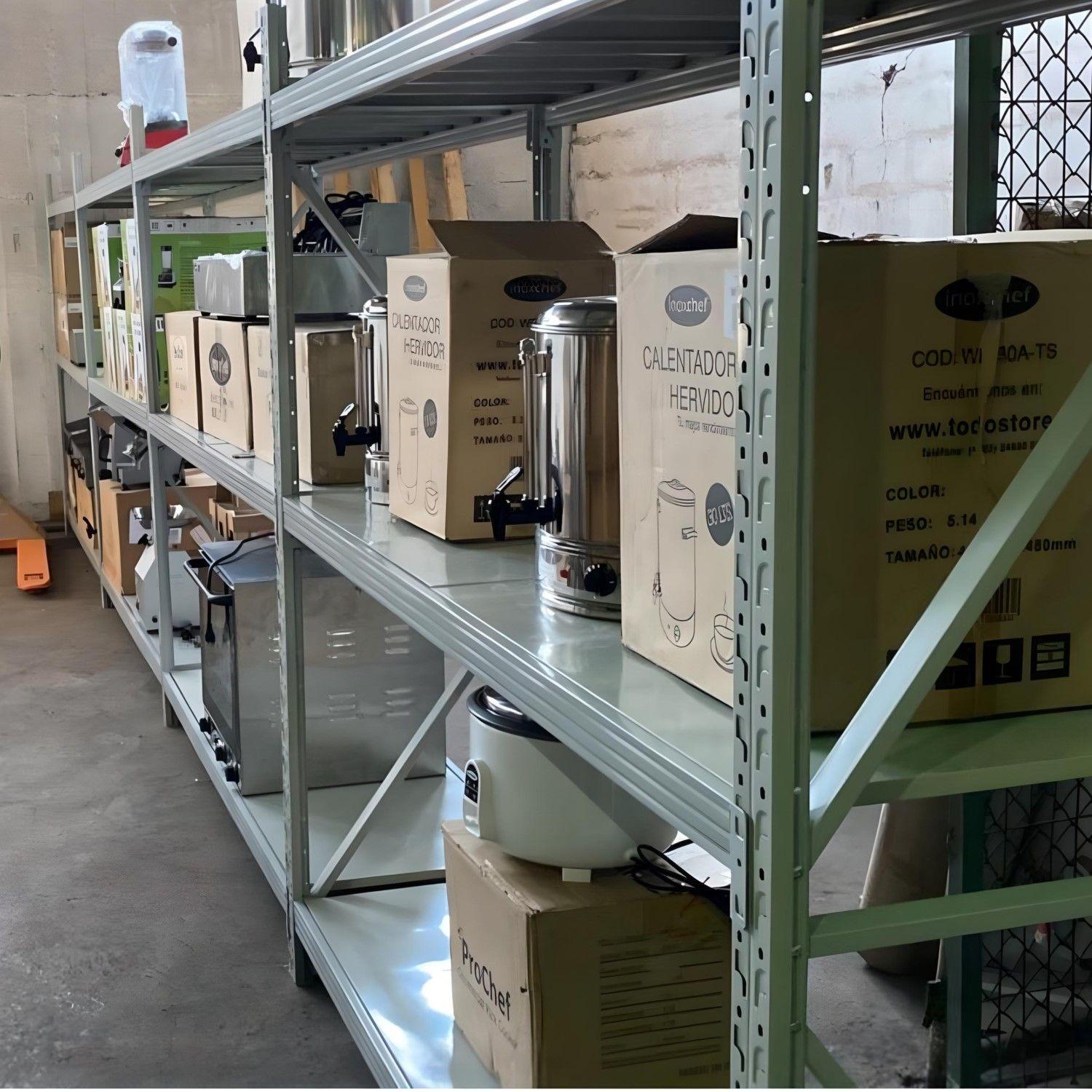 Estante acero 2x2 mt 4 bandejas Capacidad 800 kg-5