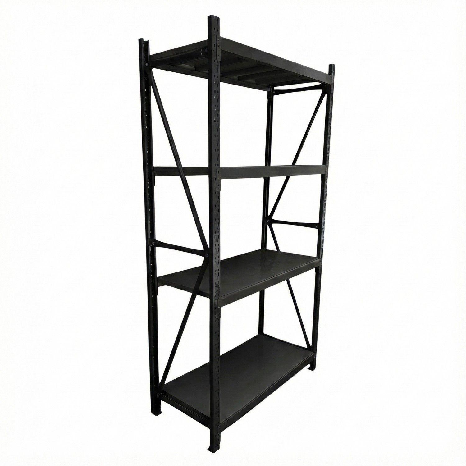 Estante Mini Rack 120x50x200 cm 400 kg Negro-2