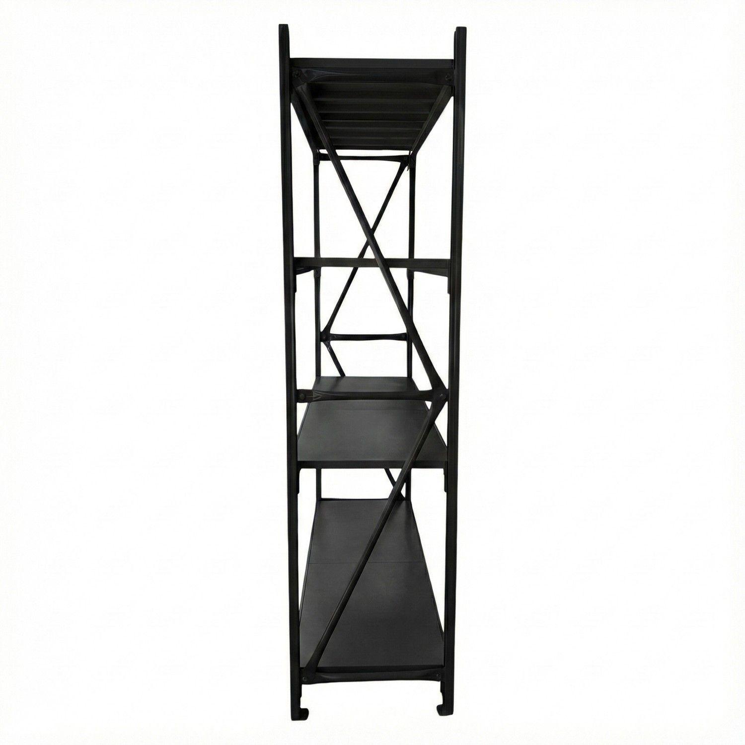 Rack 200x50x200 cm. 400 kg. Negro-2