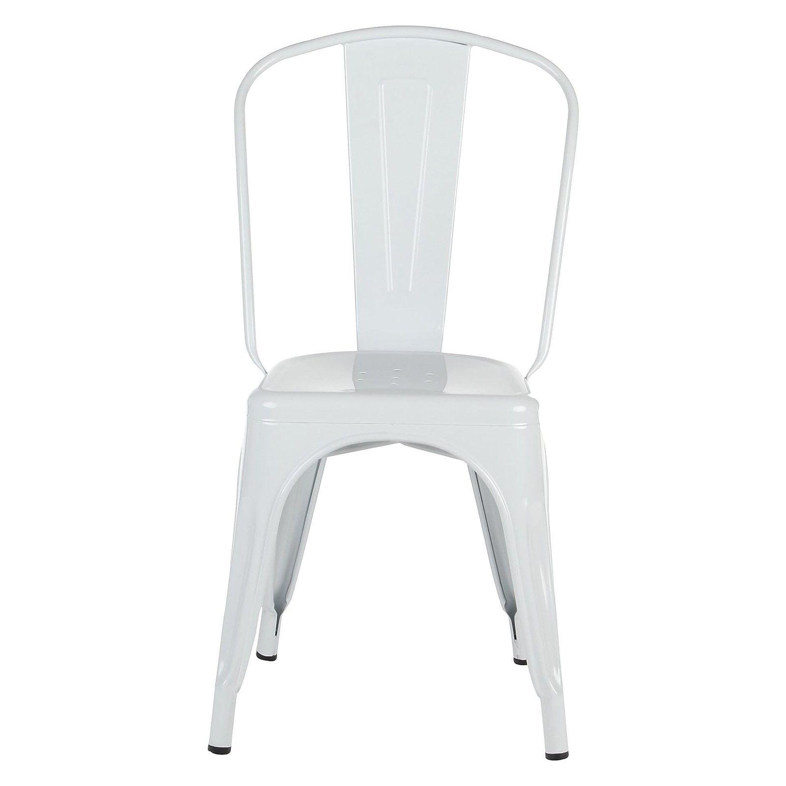 Pack 3 Unidades Silla Tolix Blanco-7