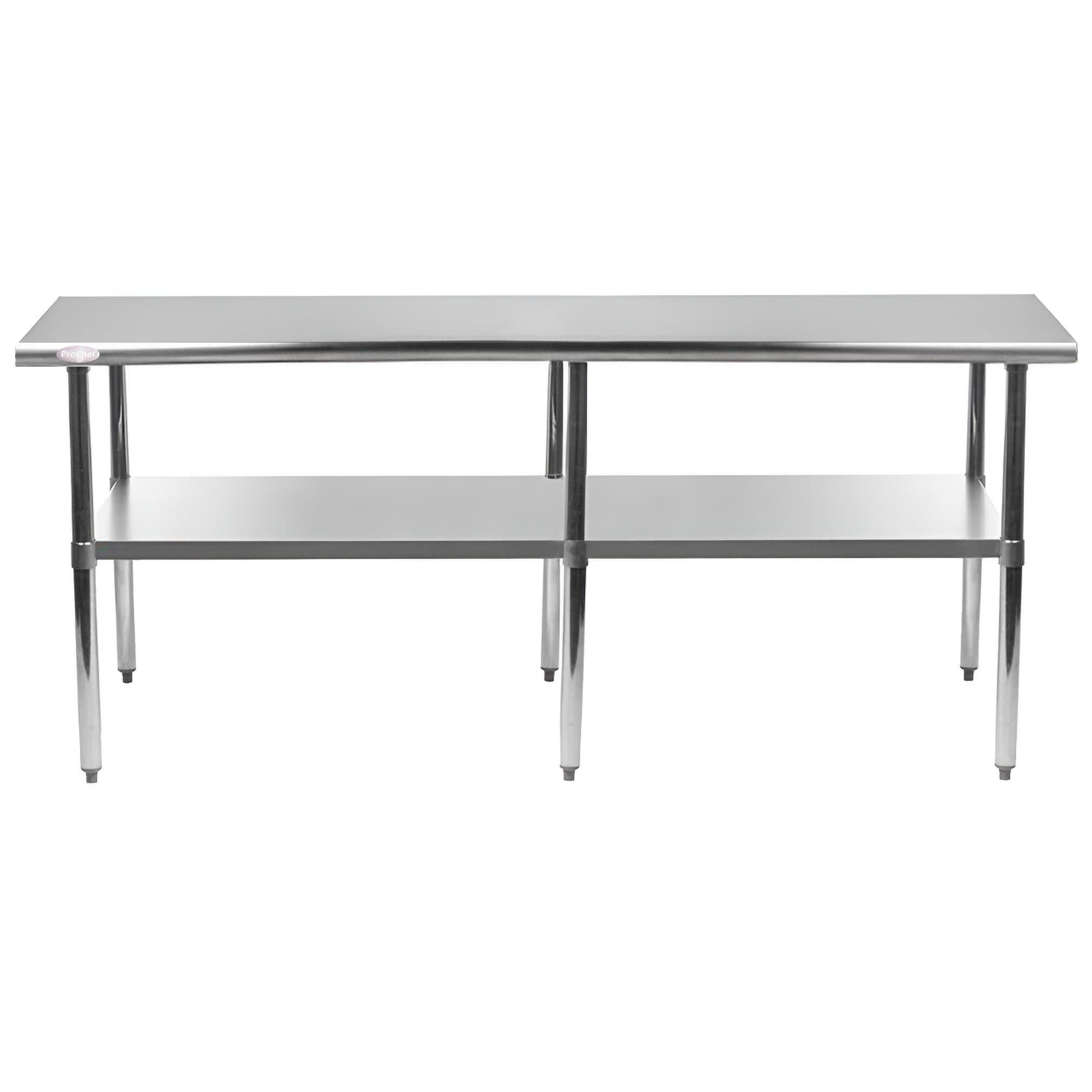 Mesón Muro ECO Acero Inoxidable 100x60x85 cm.-6