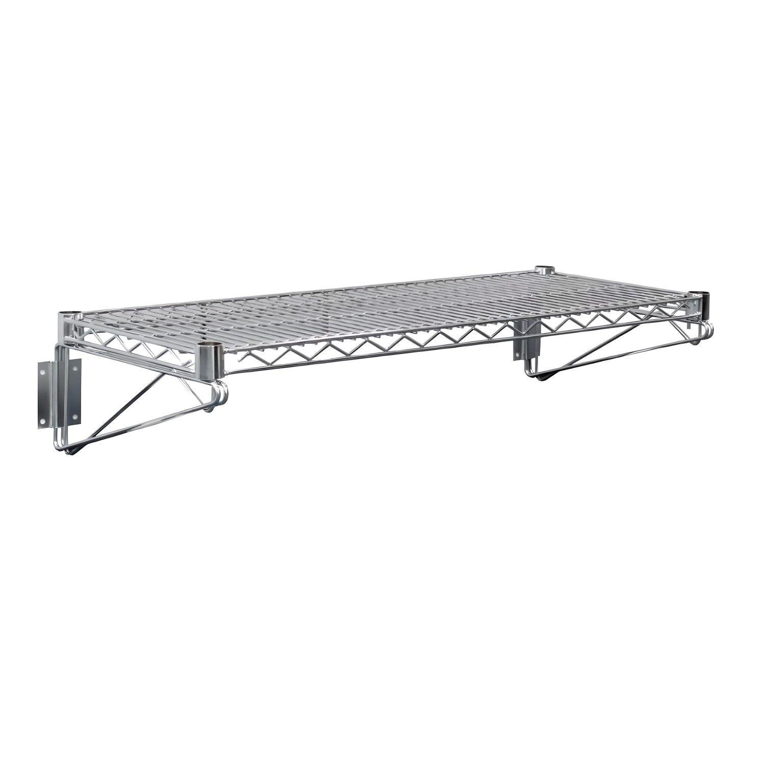 Repisa 1 bandeja 60x35 cm. Acero Cromado. Capacidad 60 kg.-1