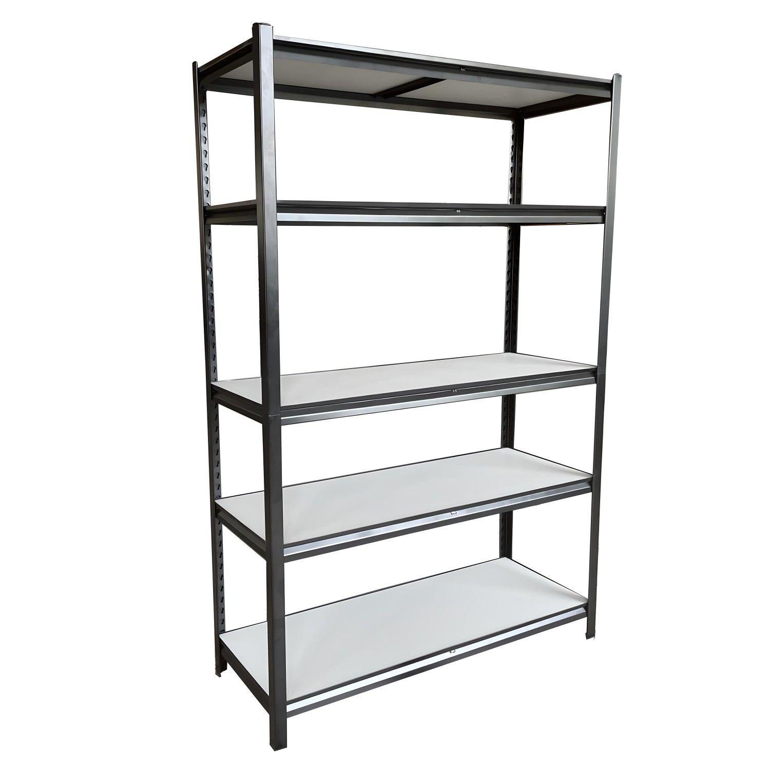 Estante Acero Sin Ranuras 120x45x180 cm. 1350 Kg.-7