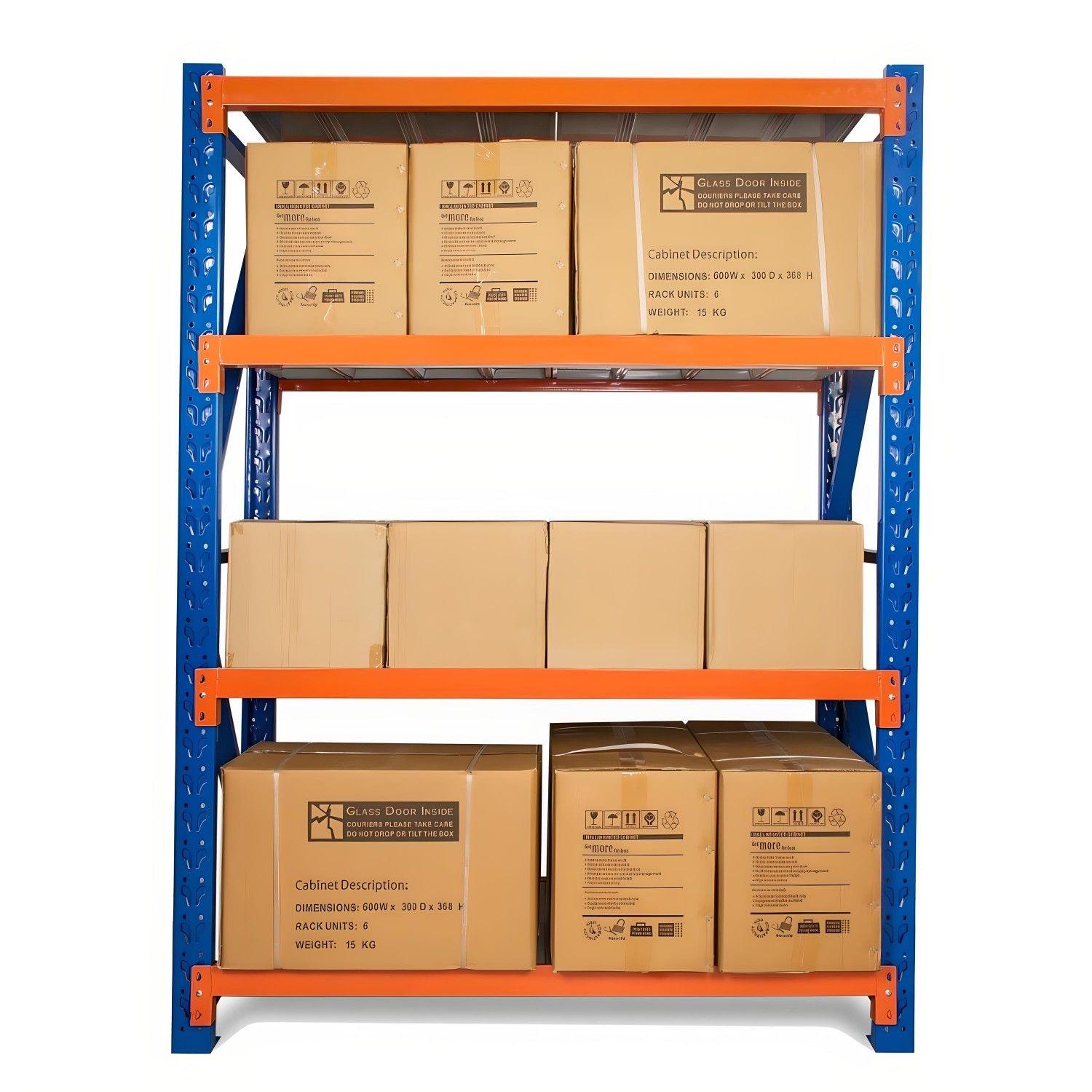 Estante acero 1,5x2 mt 4 bandejas Color Capacidad 800 kg-8
