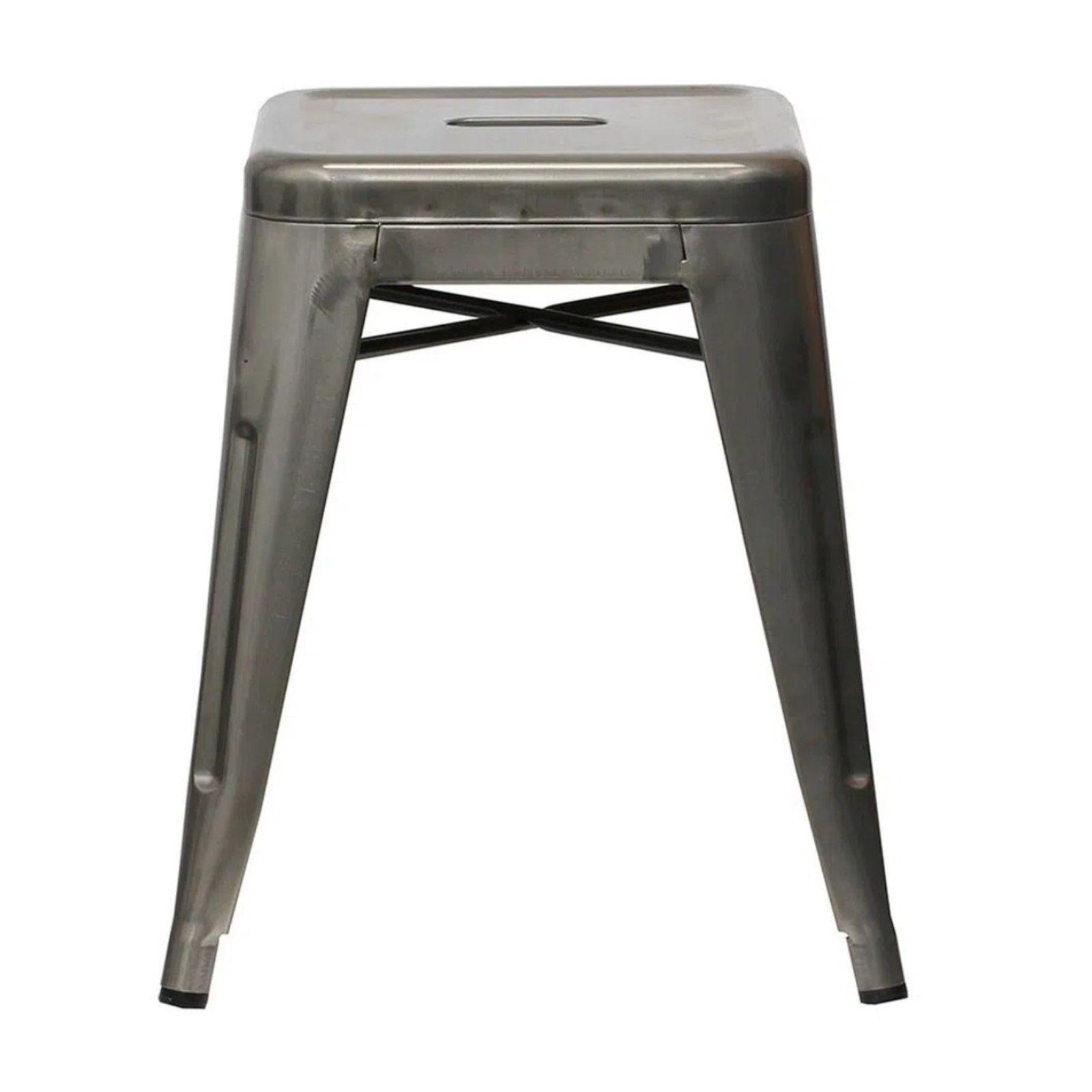 Pack 4 Unidades Piso Tolix Gris Gunmetal-2