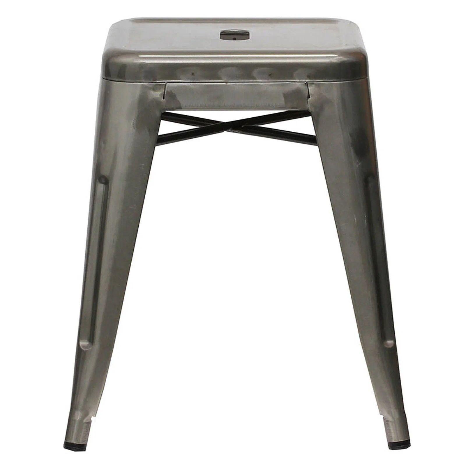 Pack 4 Unidades Piso Tolix Gris Gunmetal-4