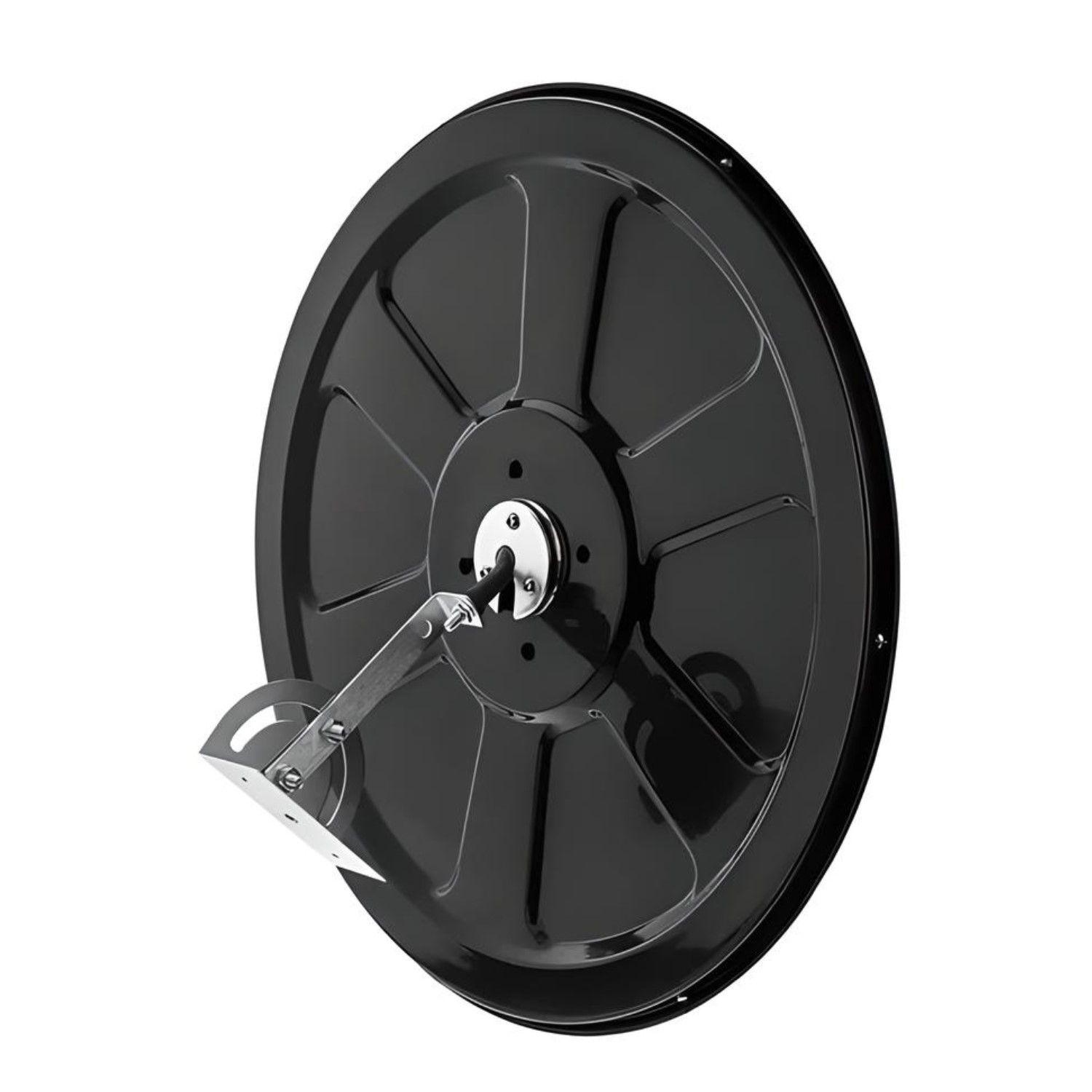Espejo 30 Cm. Curvo Convexo para Muro Base Negra-5