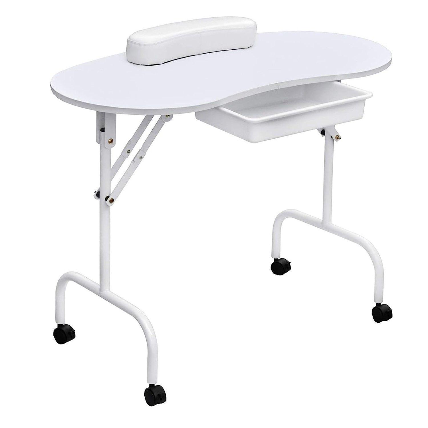 Mesa de Manicure Plegable Portátil-1