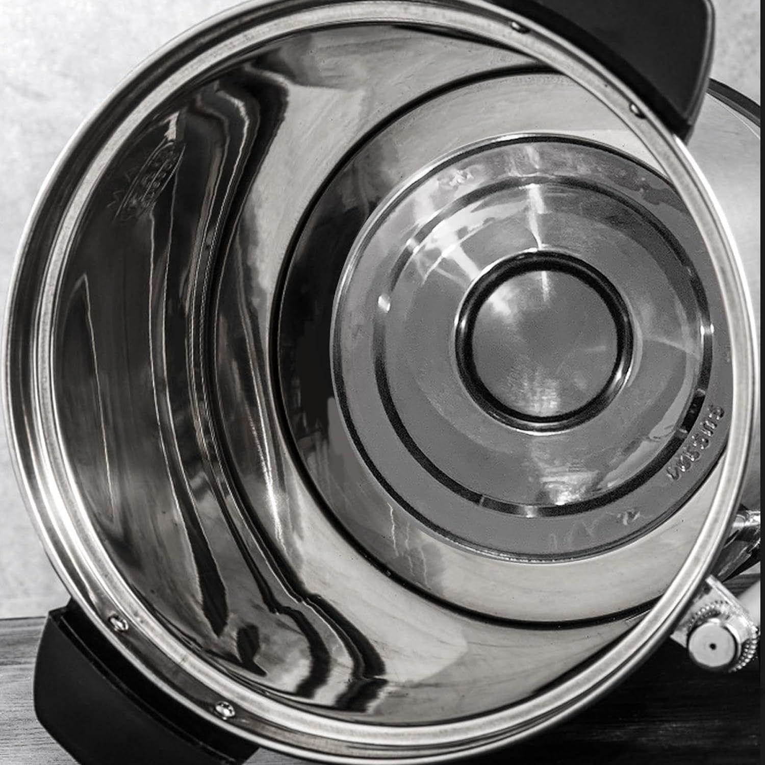 Hervidor Industrial de Café 8 Litros Doble Capa Acero Inox.-5