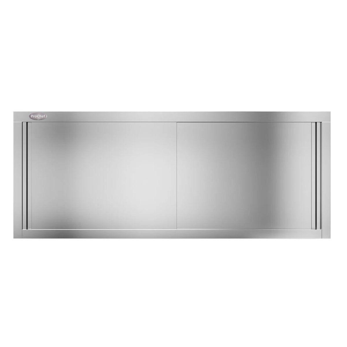 Mueble colgante acero inoxidable 150x65x40 cm-2