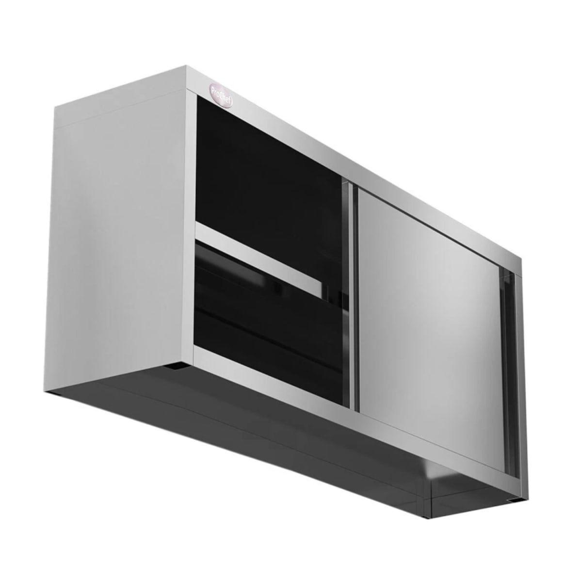 Mueble colgante acero inoxidable 100x65x40 cm-7