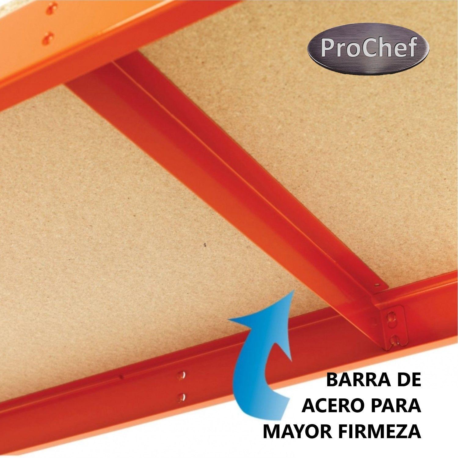 Mesón Banco de Trabajo para Taller 180x60 cm.-4