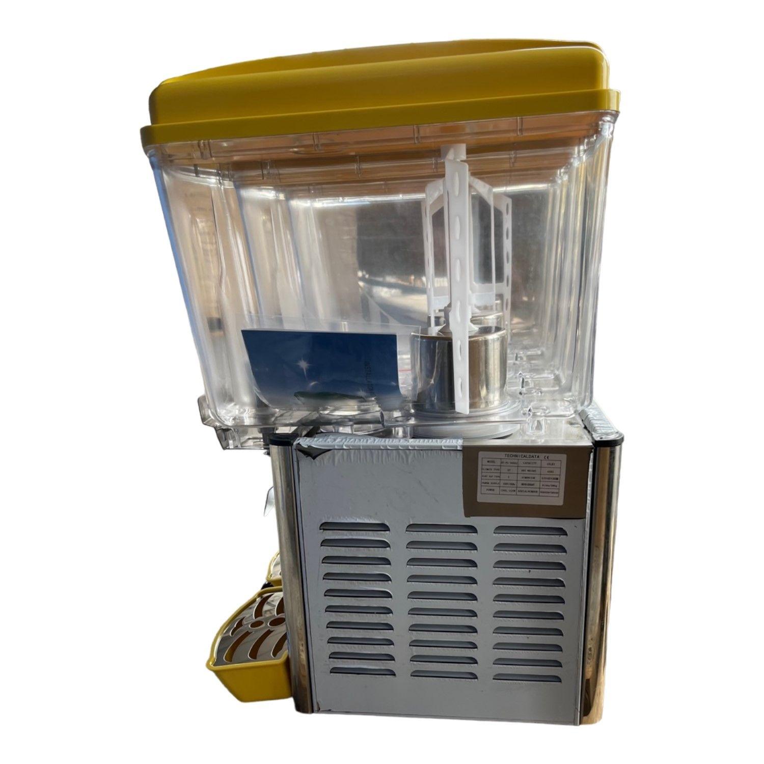 Dispensador de Jugo 3x15 Litros. Acero Inoxidable-4