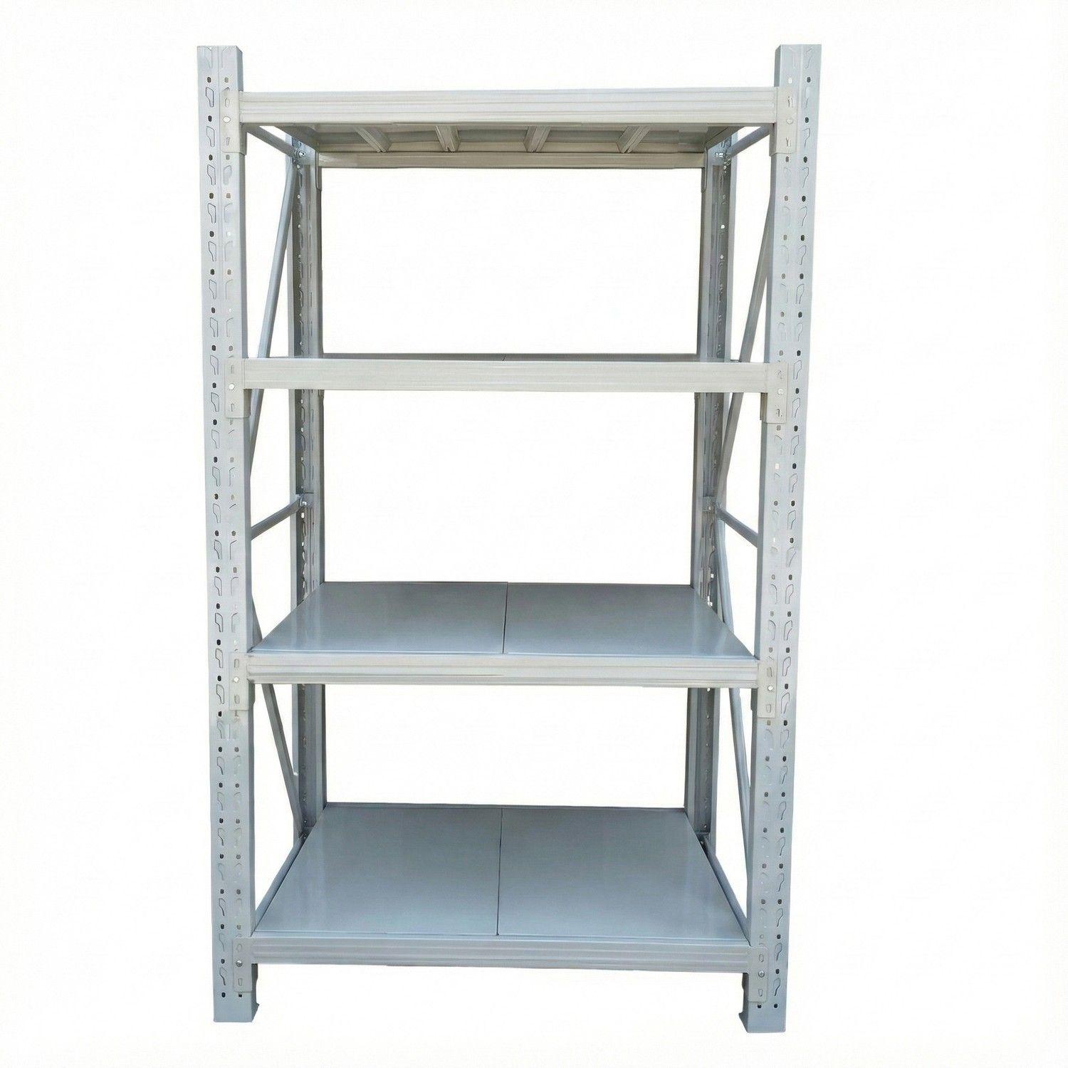Estante Mini Rack 120x50x200 cm 800 kg Gris Claro-0