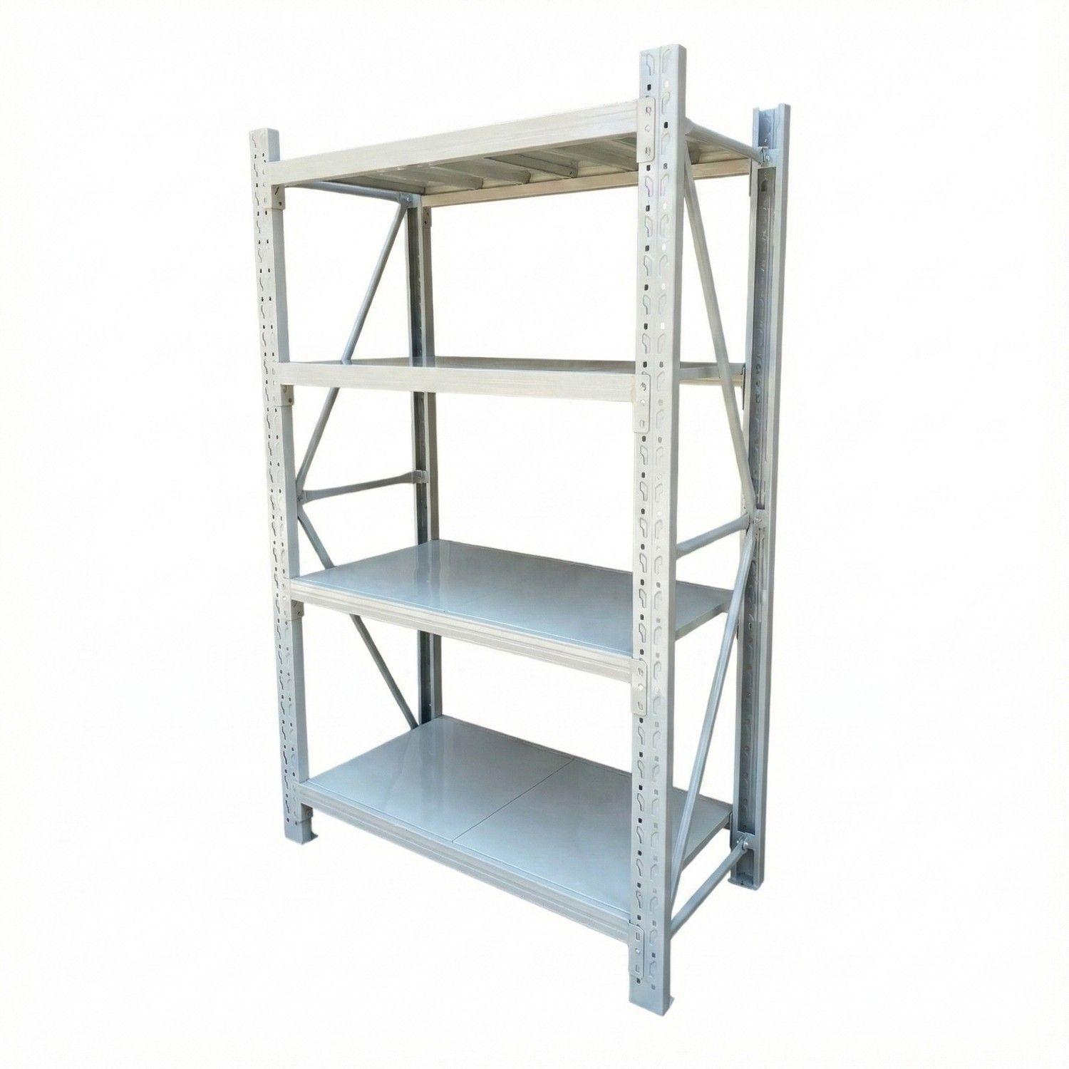 Estante Mini Rack 120x50x200 cm 800 kg Gris Claro-2