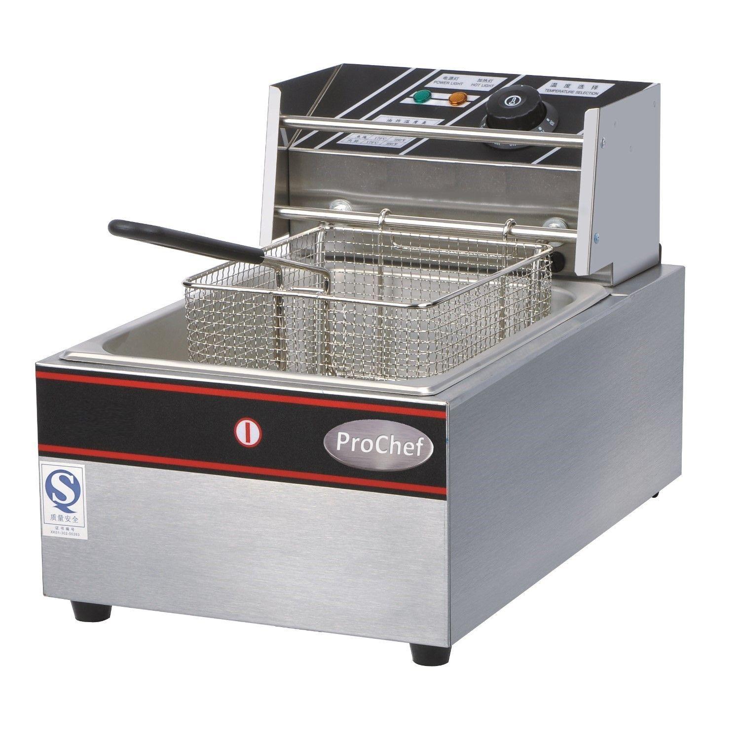 Freidora ProChef Eléctrica 1 Depósito 5,5 Lt.-2