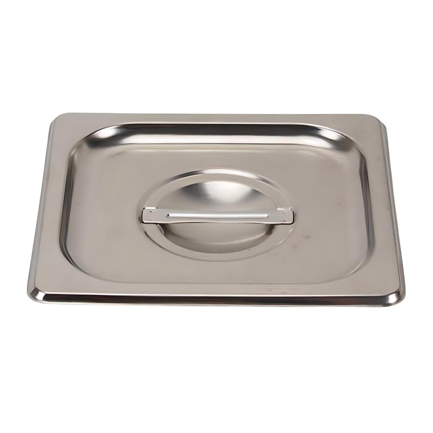 Tapa Gastronómica GN 1/6 Acero Inox. Pack 6 Unidades-1