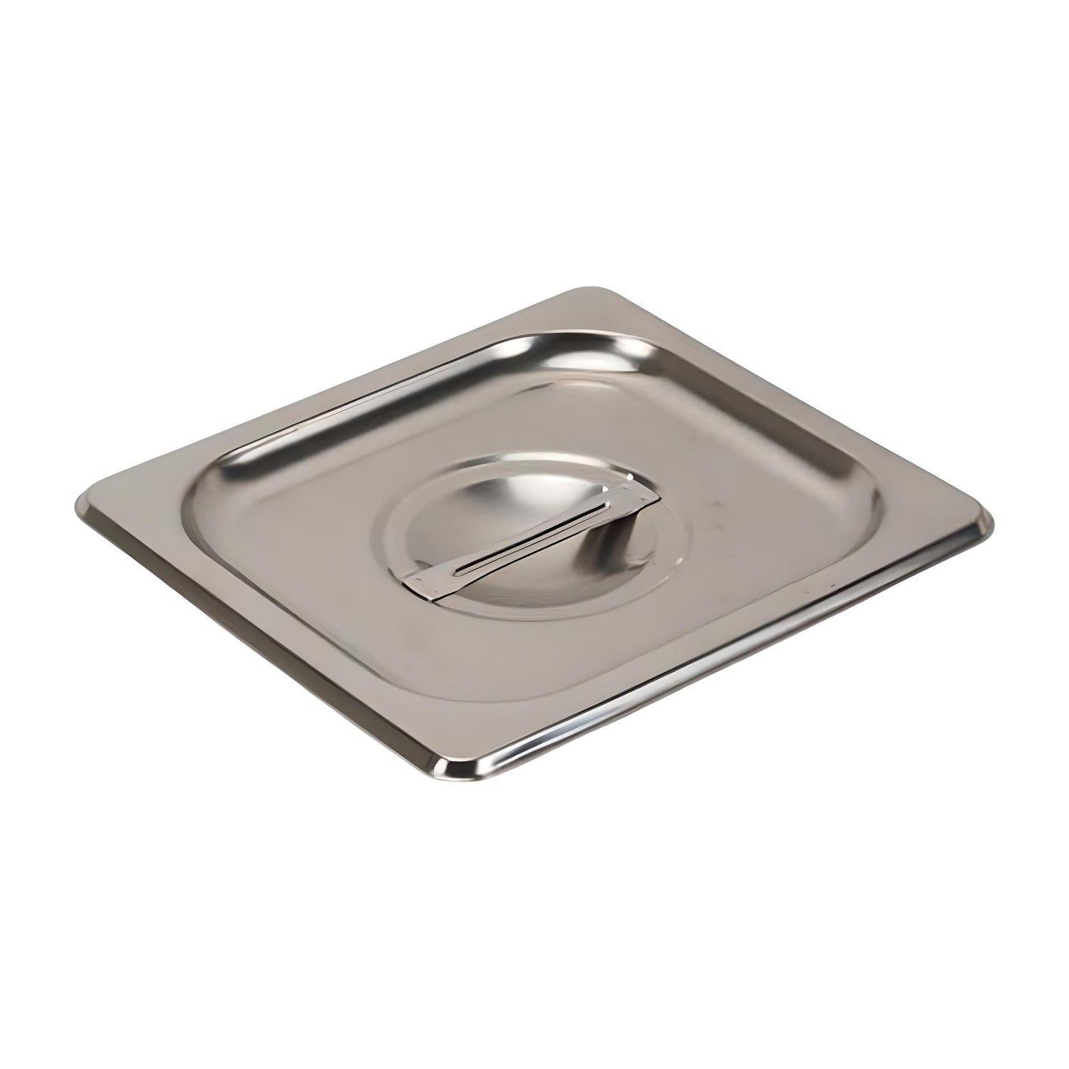 Tapa Gastronómica GN 1/6 Acero Inox. Pack 6 Unidades-2