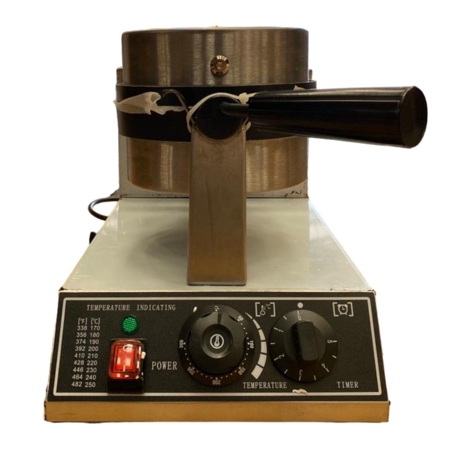 Waflera Eléctrica Profesional Acero Inoxidable UWB-1A-2