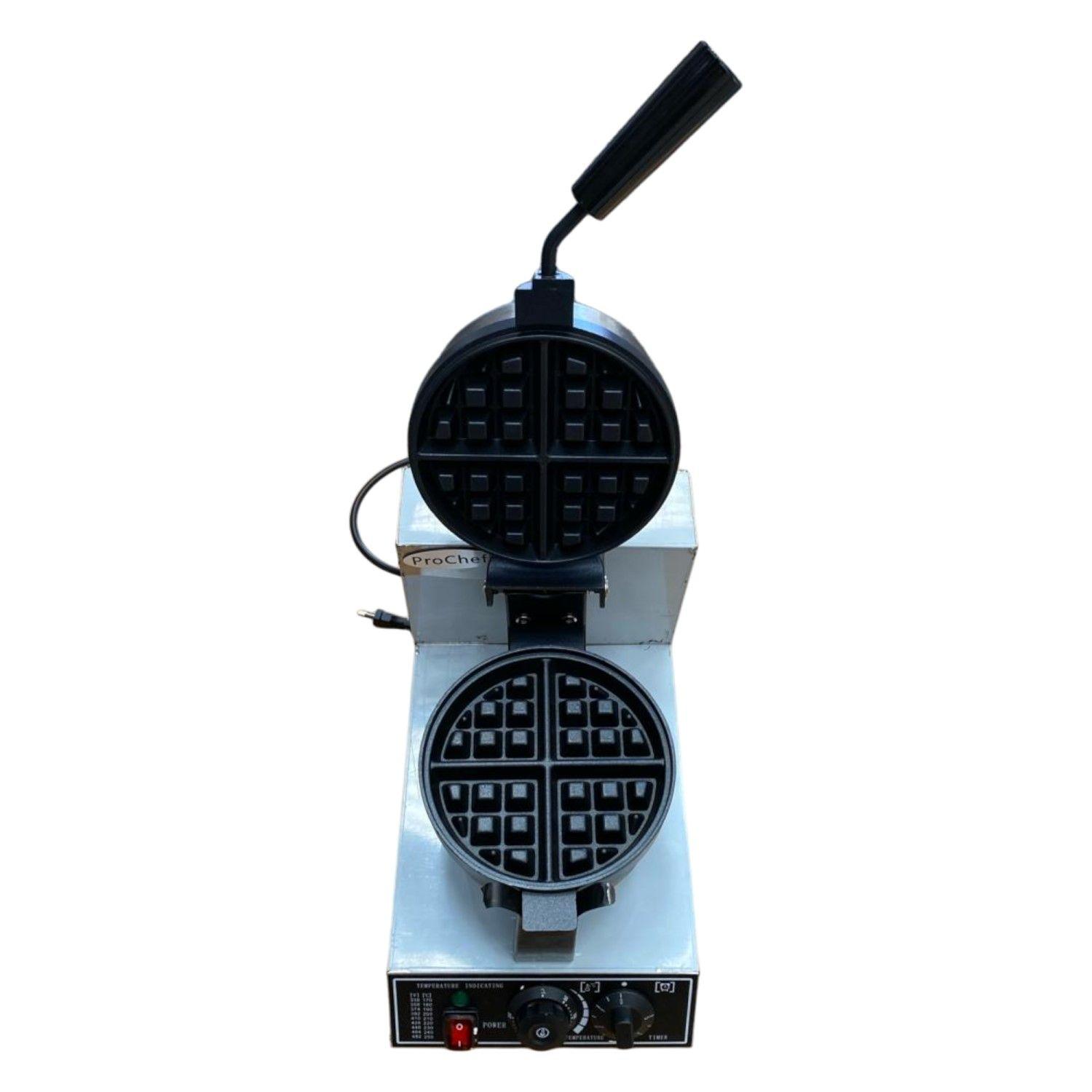 Waflera Eléctrica Profesional Acero Inoxidable UWB-1A-4