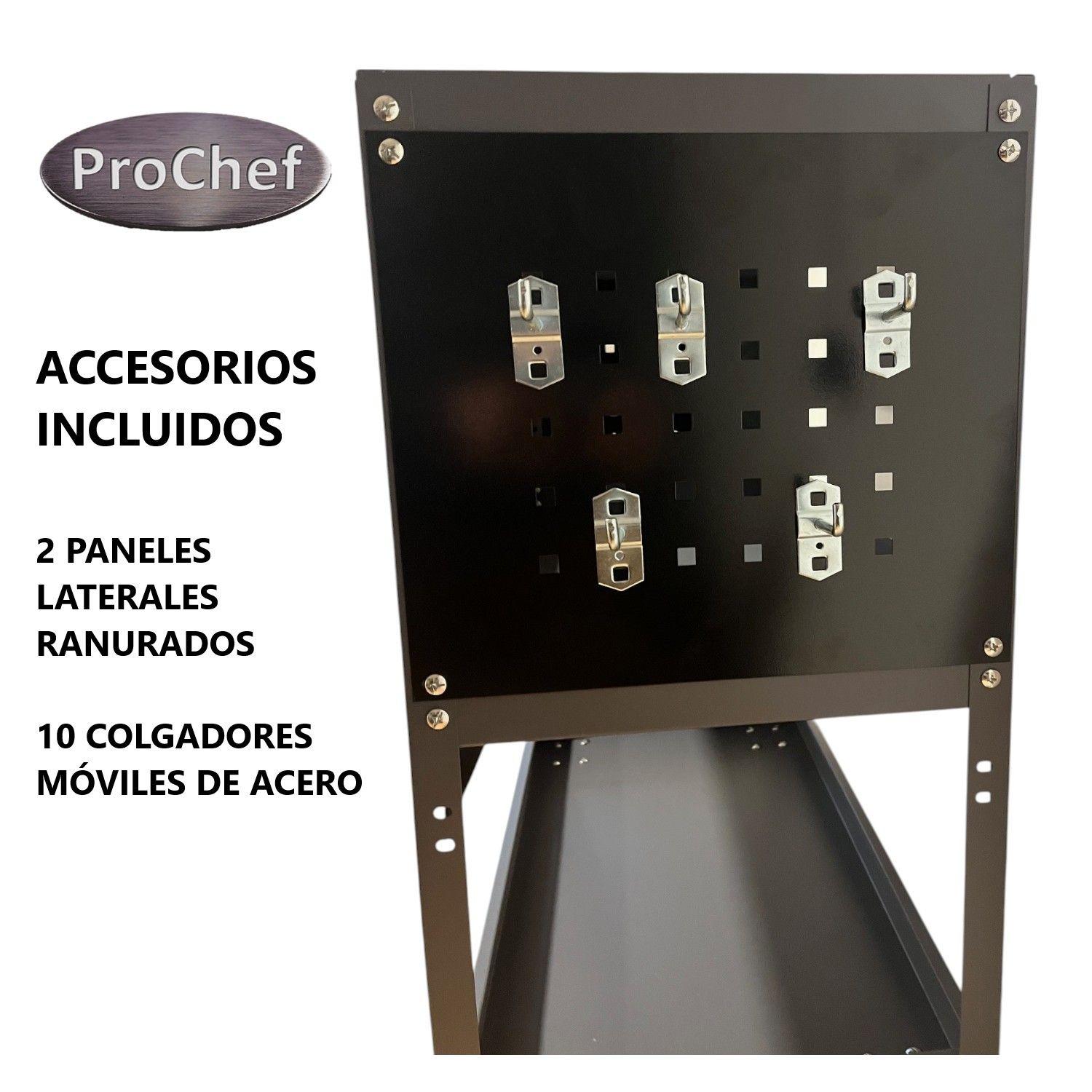 Carro de Acero para Herramientas con Accesorios-3