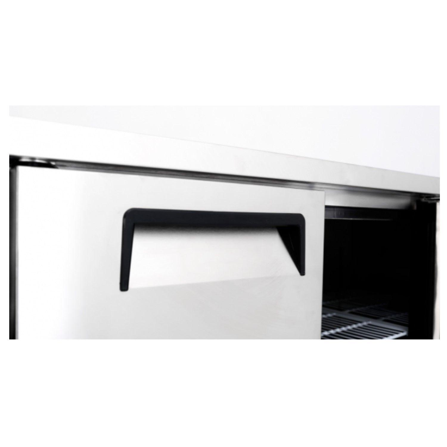 Mesón Refrigerado 150 Cm Acero Inox. 2 Ptas 400 Lt-5