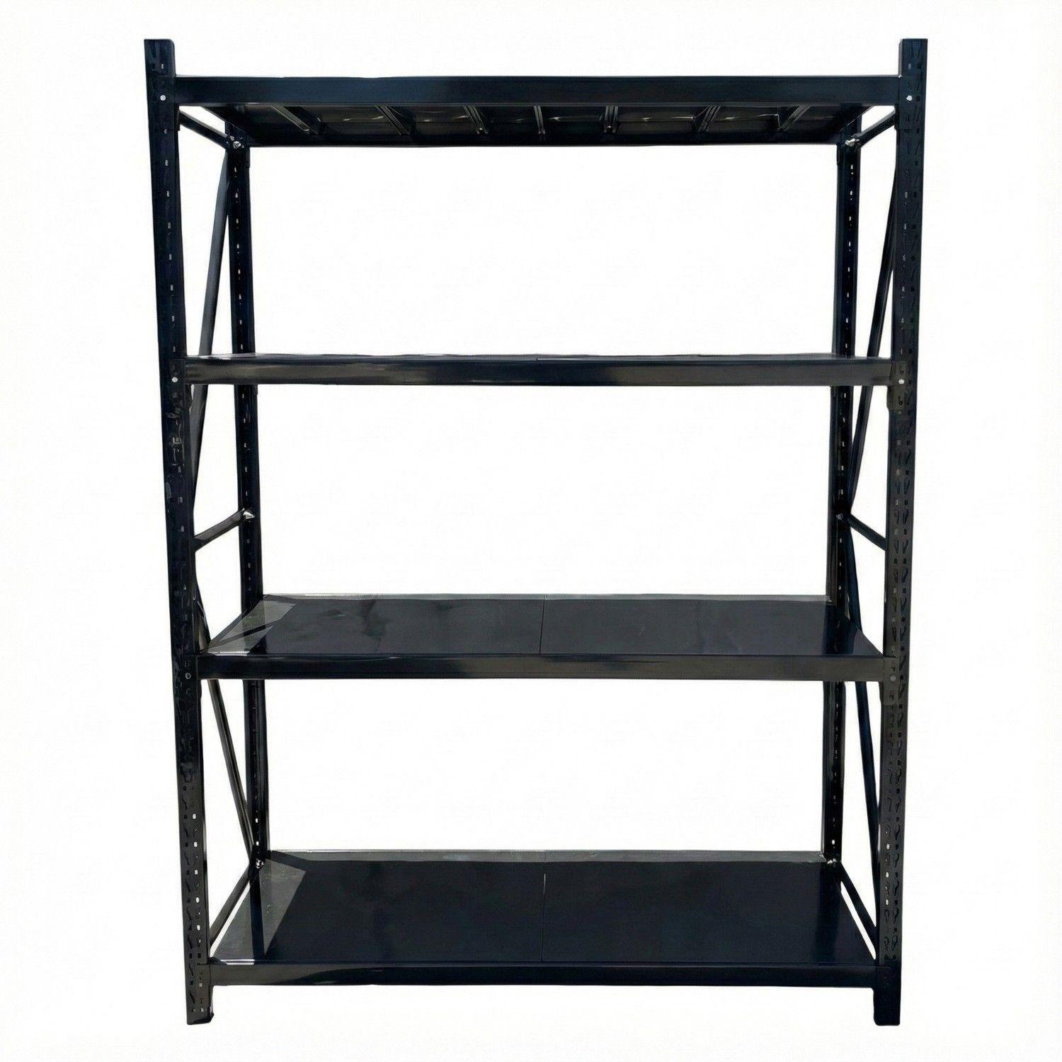 Rack 150x50x200 cm. 400 kg. Negro-3
