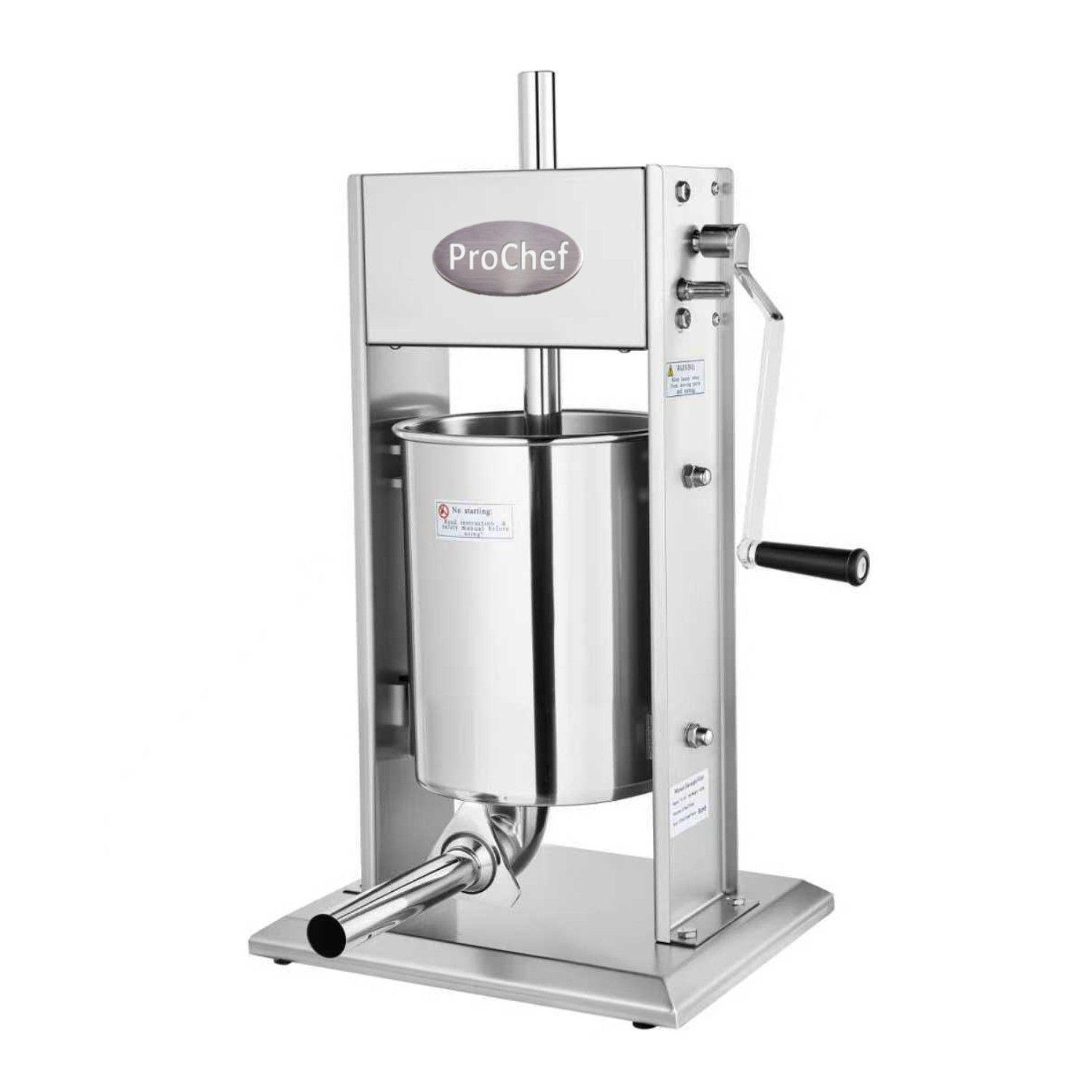 Embutidora Manual Vertical 3 Litros Acero Inox.-2