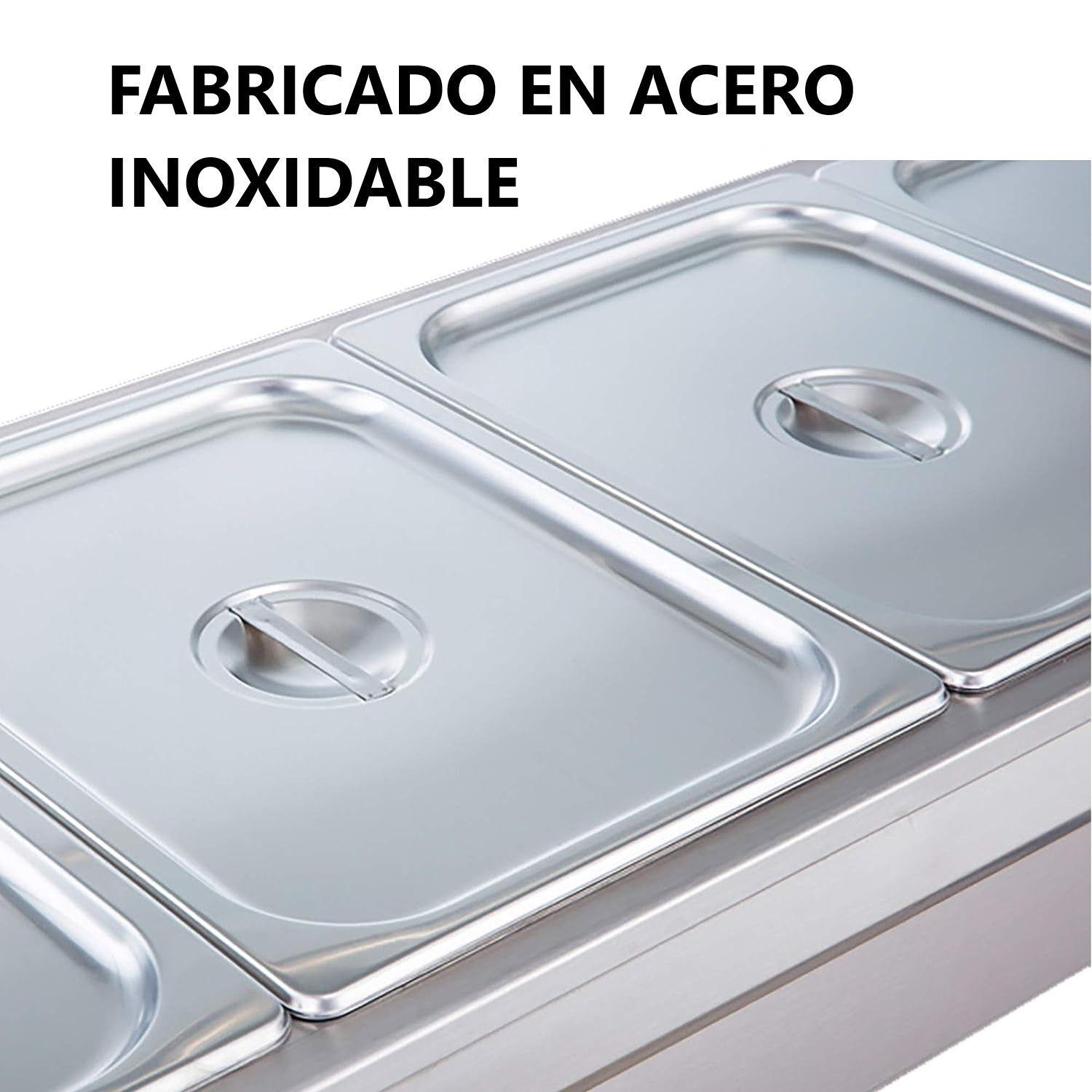 Vitrina de Calor Baño María Sobremesa 4 x GN 1/2-9