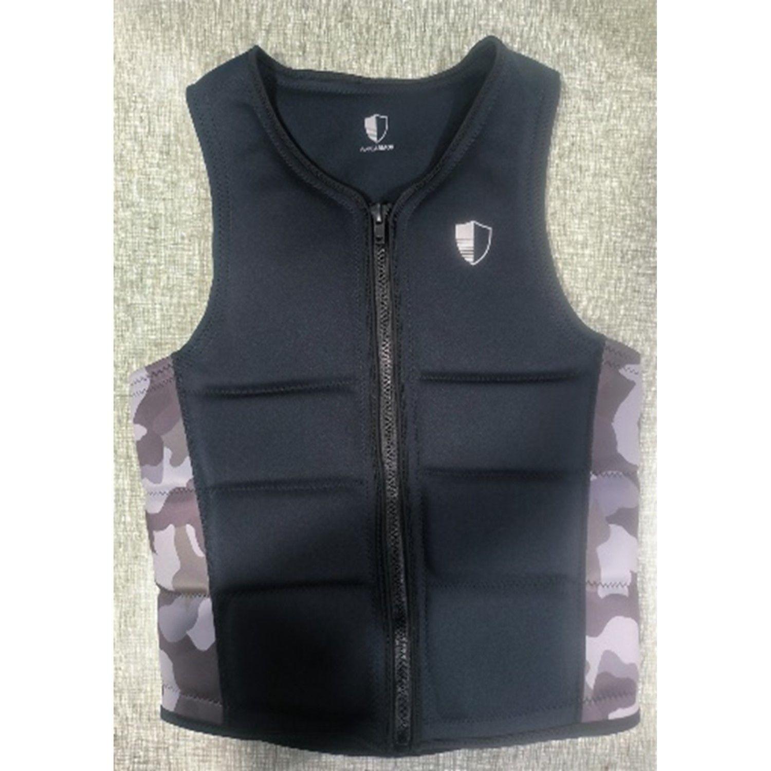 Chaleco de Impacto 2025 Black-Camo Men's XL-3