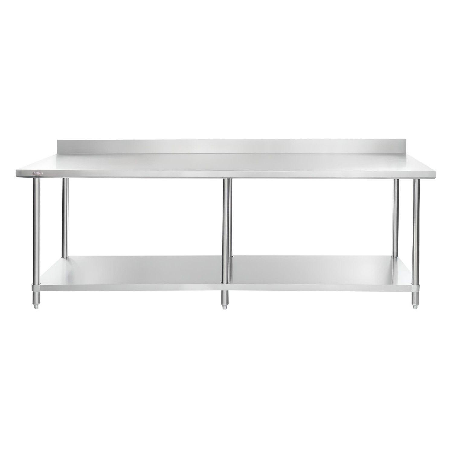 Mesón Muro ECO Acero Inoxidable 100x60x85 cm.-1