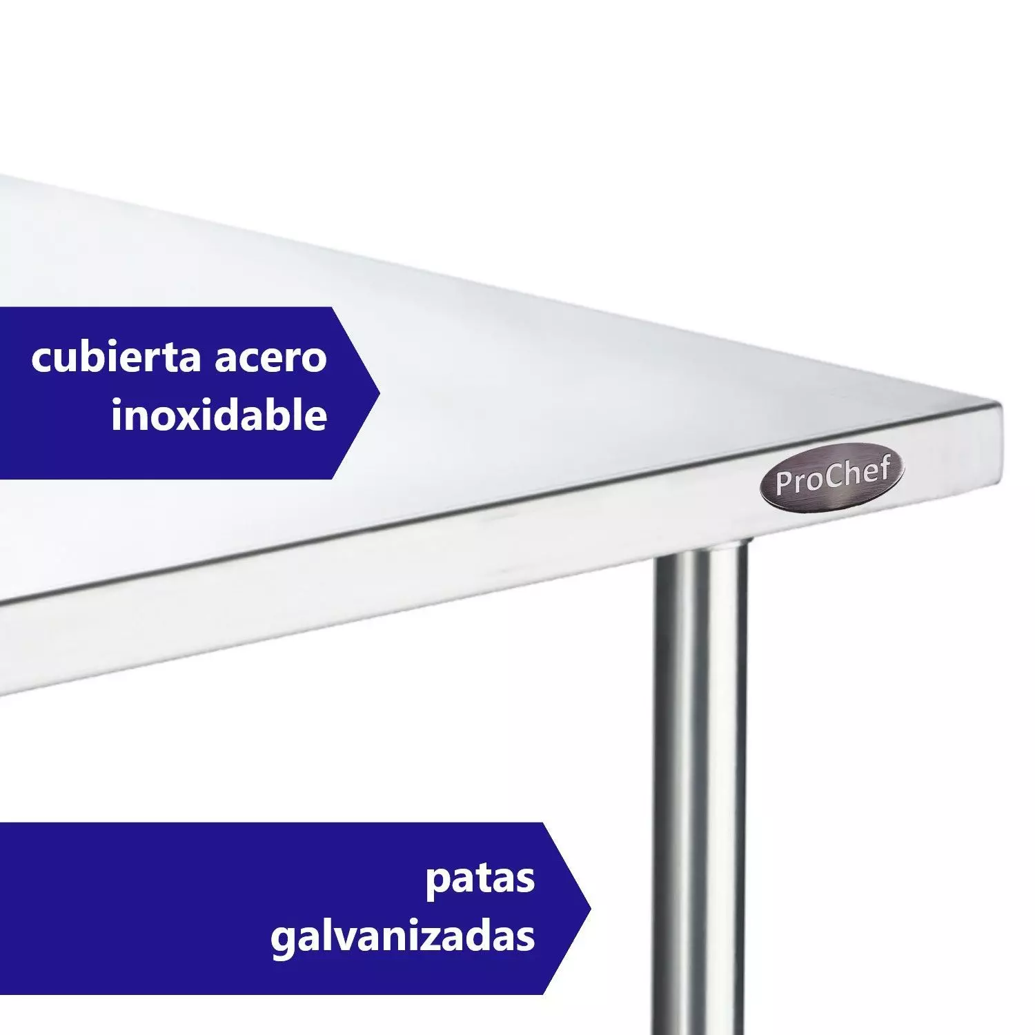 Meson Mural 210x60x85(+6) cm Acero Inoxidable-2