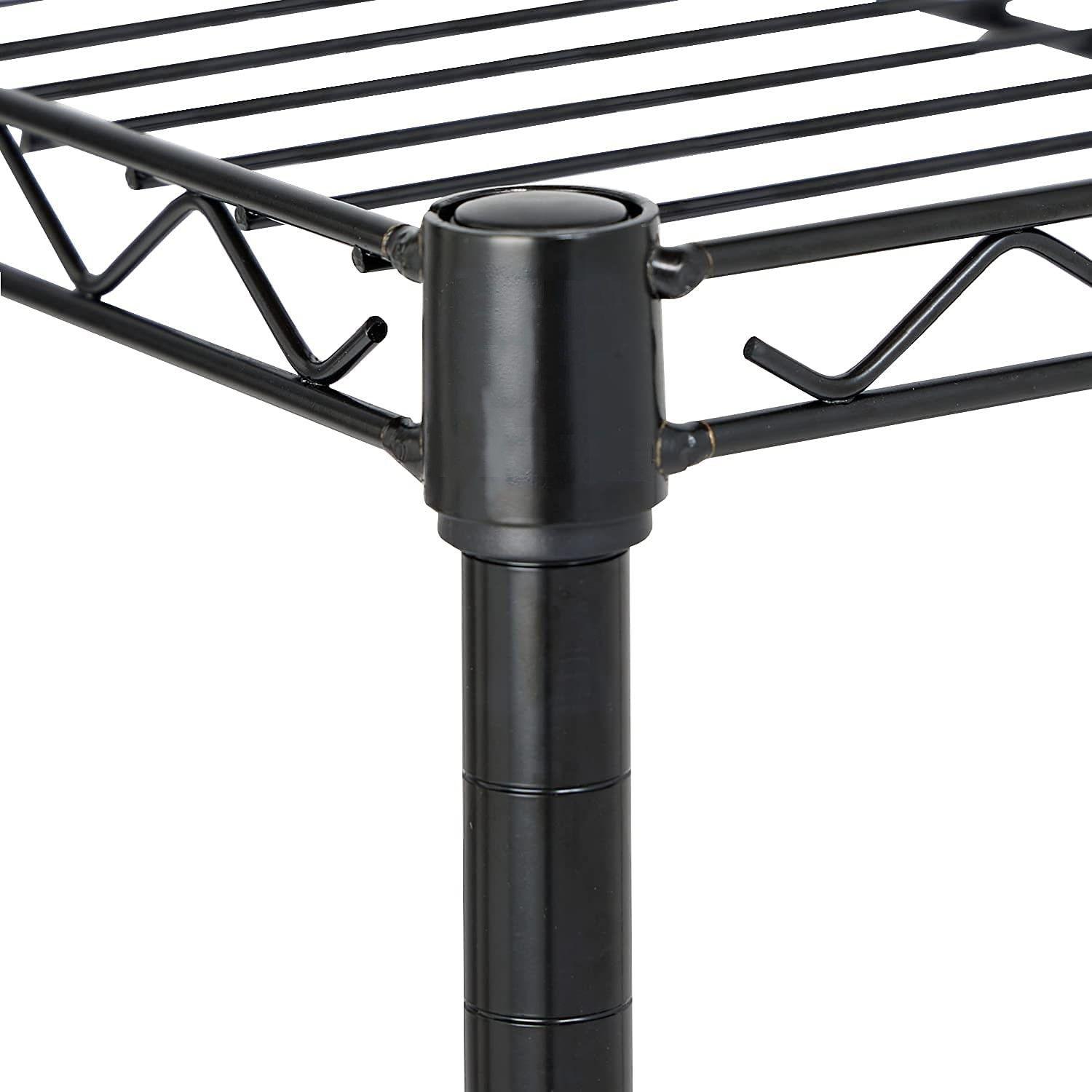 Estante Epóxico 90x35x180 cm. Acero 5 bandejas. Capacidad 600 kg.-6