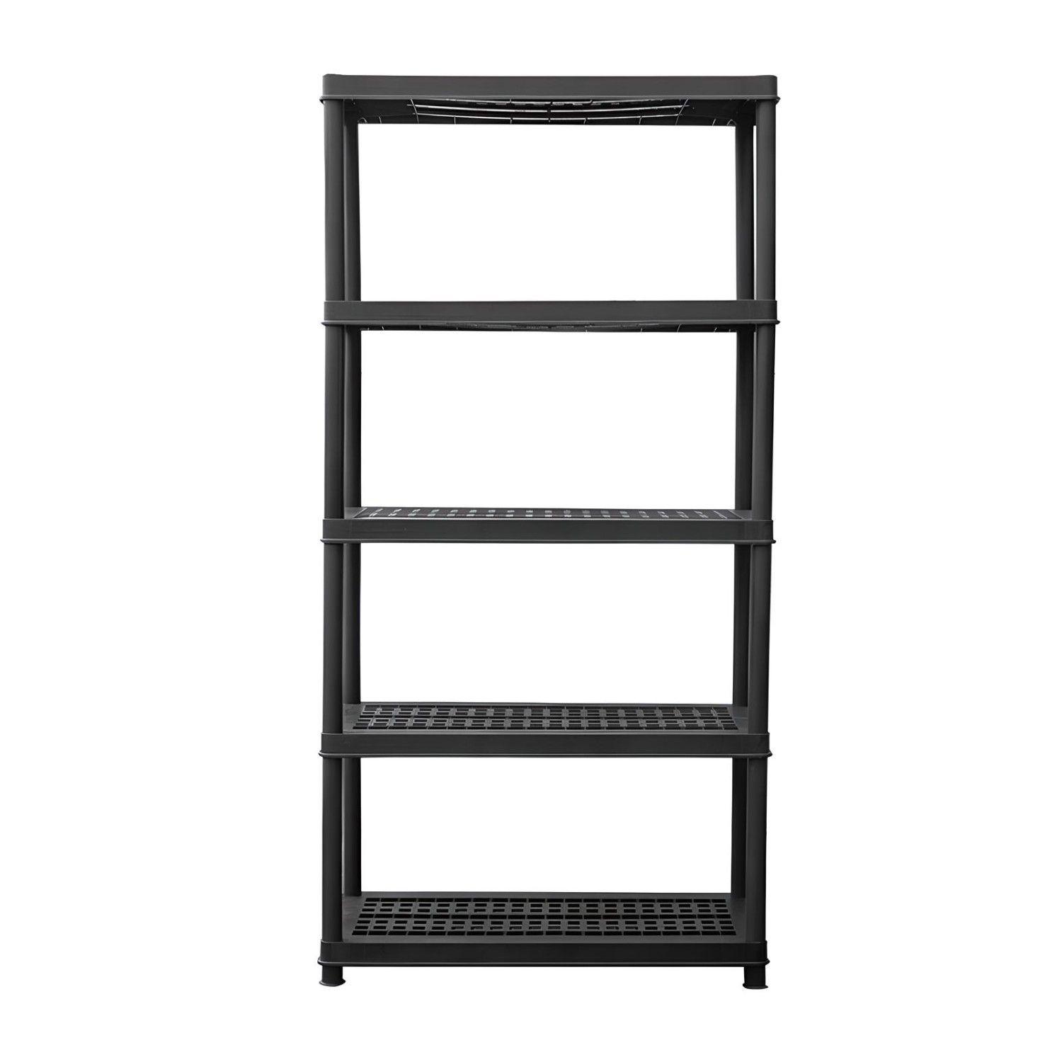 Estante Plástico 91x45x183 cm. 5 Bandejas removibles-9