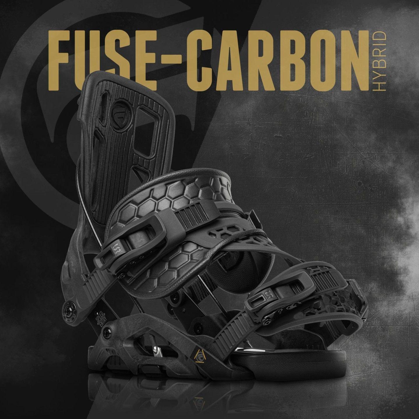 Fijacion Snowboard Flow Fuse-Carbon Fusion Graphite-4