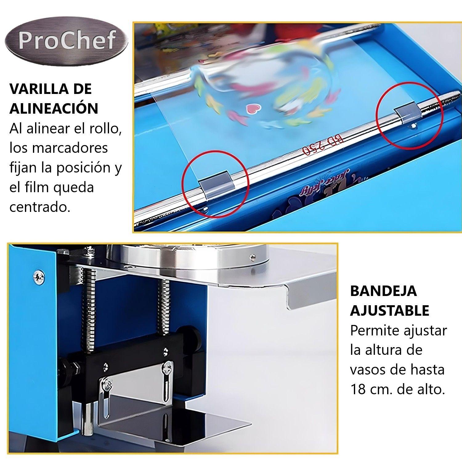 Selladora de Vasos Plásticos 90 a 95 mm diámetro-5