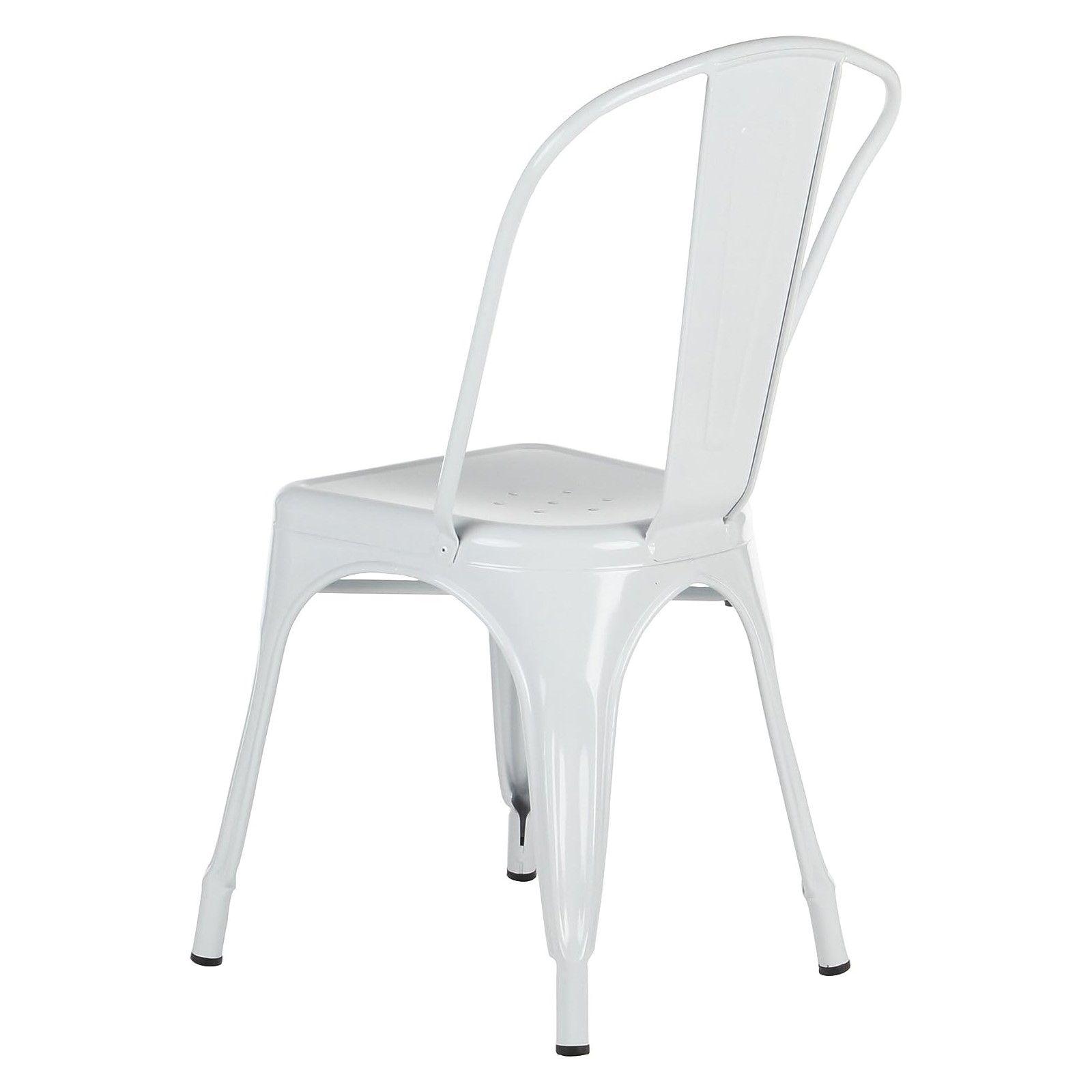 Silla Tolix Blanco Brillante 1 Unidad-4