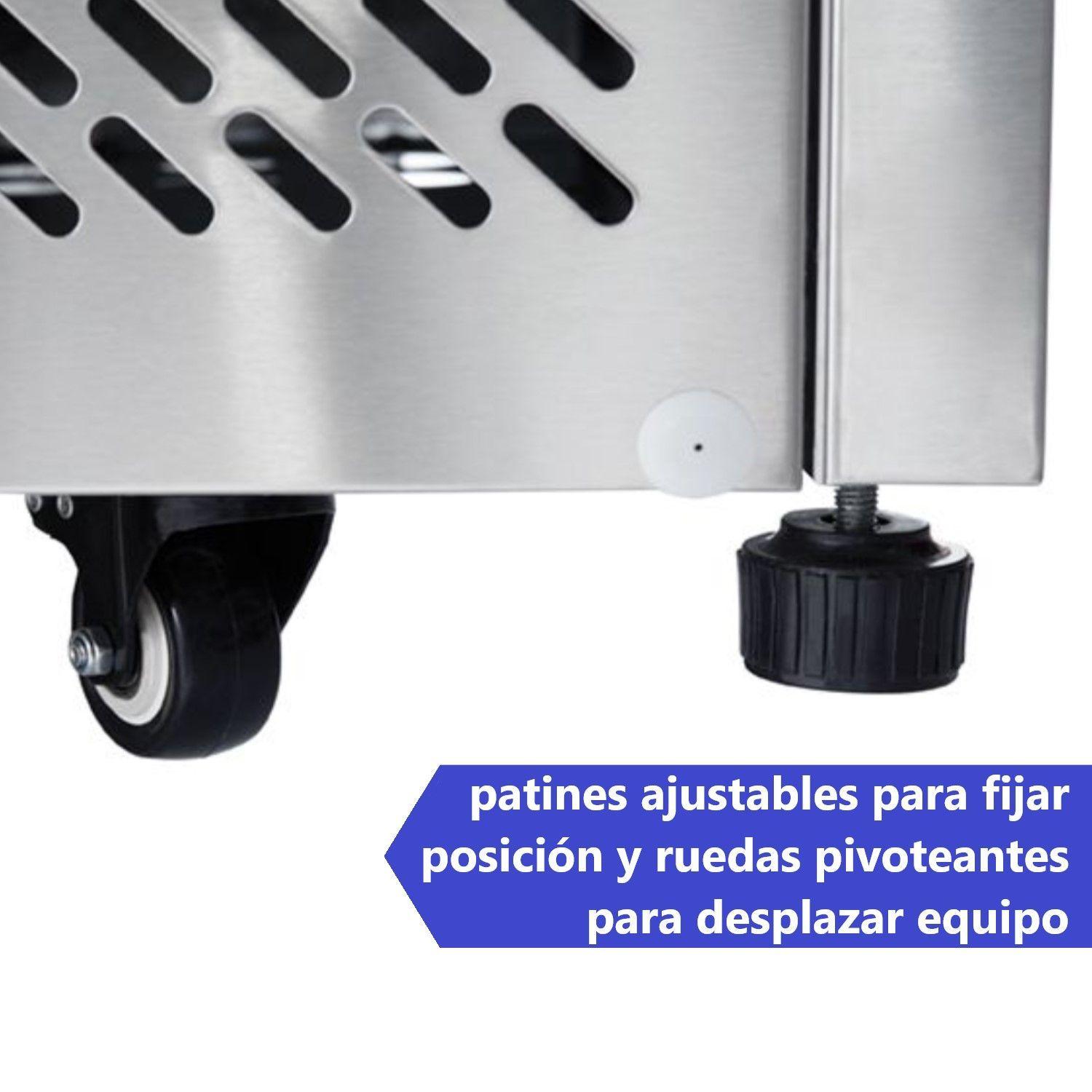 Mesón Refrigerado Pizzero 137 Cm. 380 Lt. Ac.Inox-6