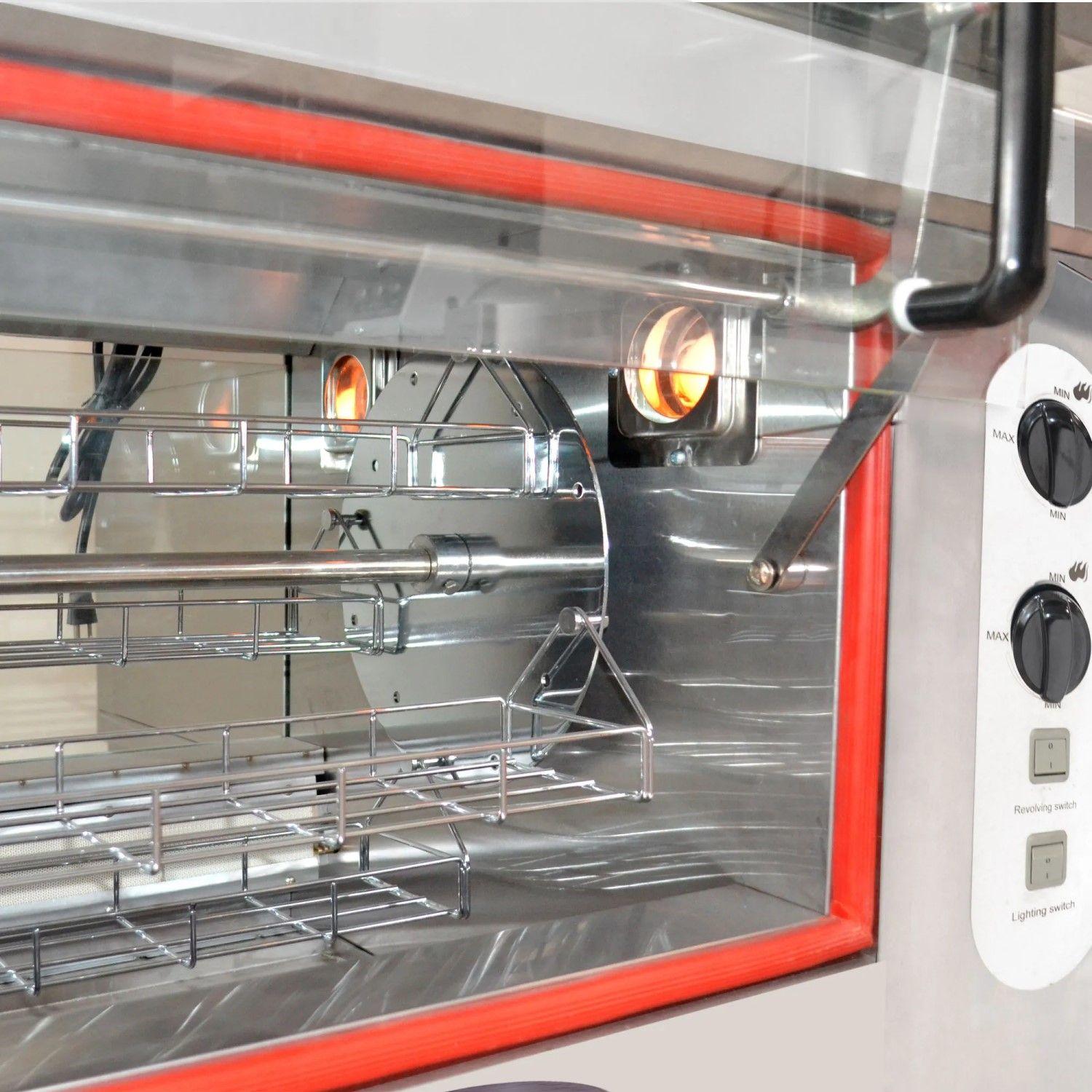 Asador de Pollos Rotatorio Eléctrico EB-266-3